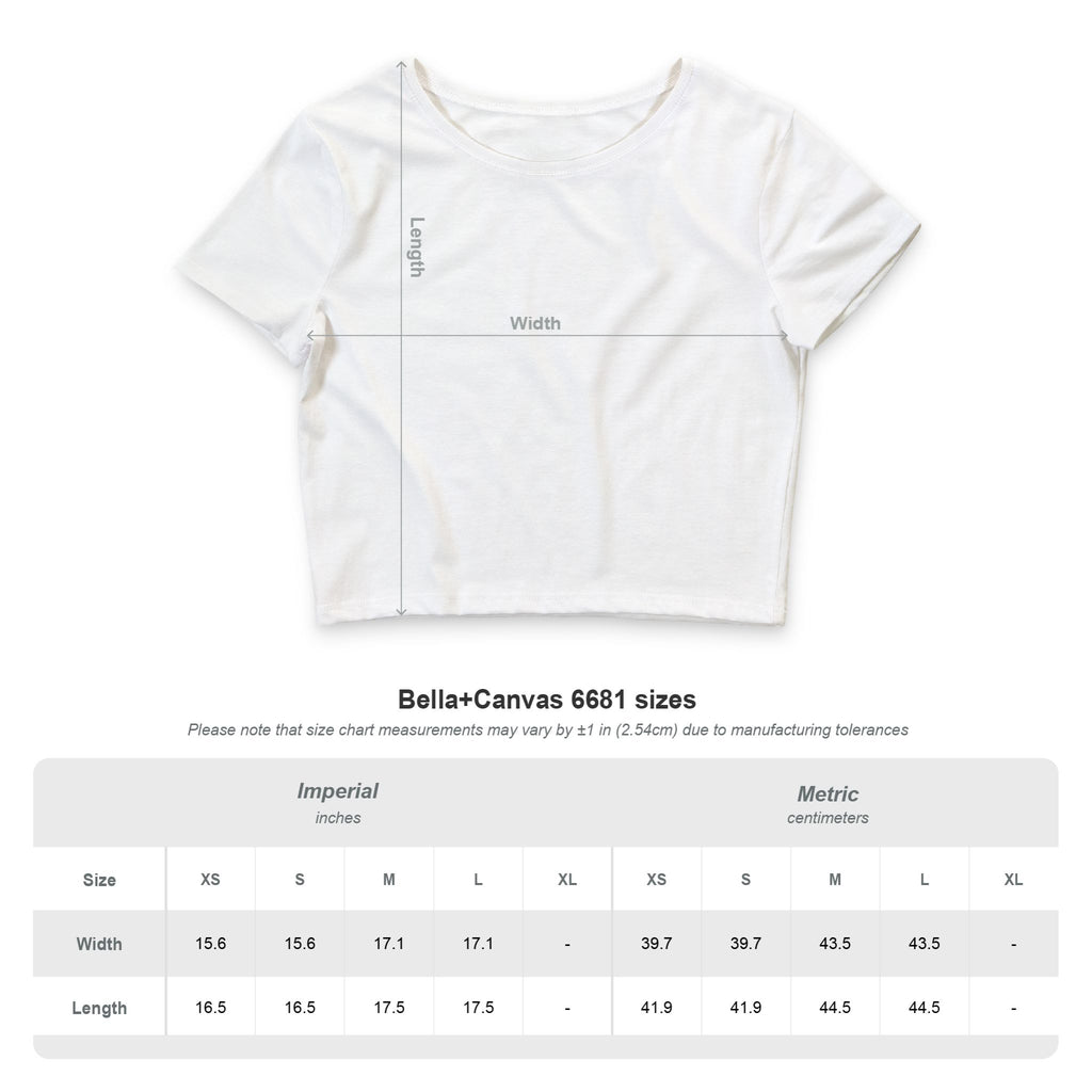 I Love NY Jewish Star Women’s Poly-Cotton Crop Tee