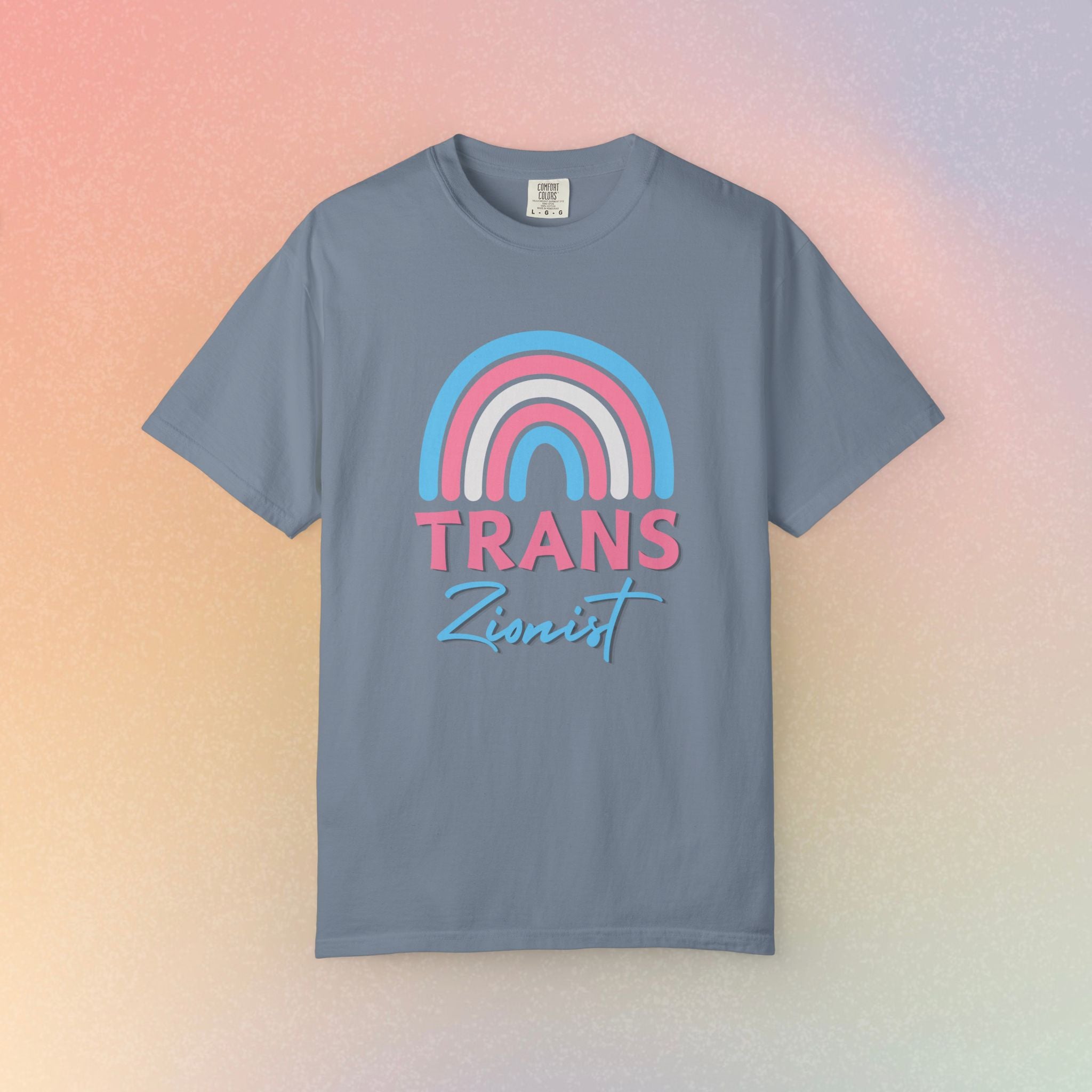 Trans Zion T-Shirt - Rainbow Transgender Pride Tee