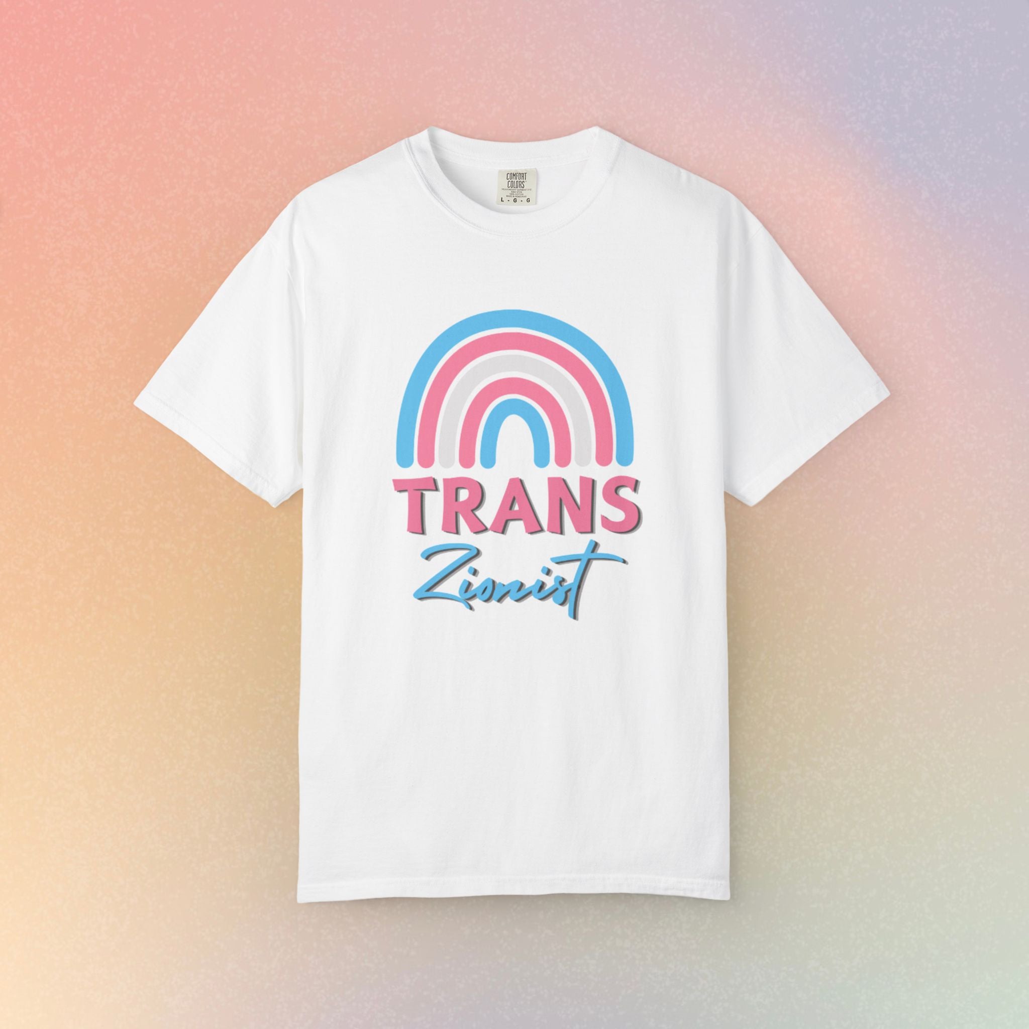 Trans Zion T-Shirt - Rainbow Transgender Pride Tee