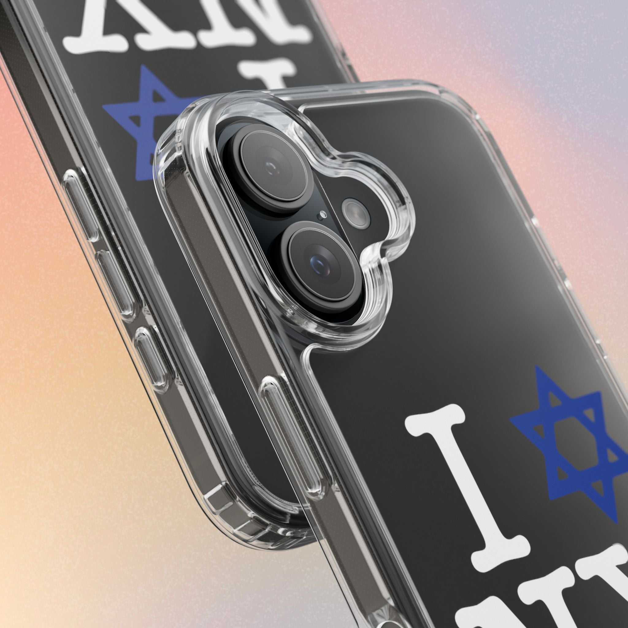 I Love NY Jewish Star Phone Case | Clear Case, Jewish New York Design