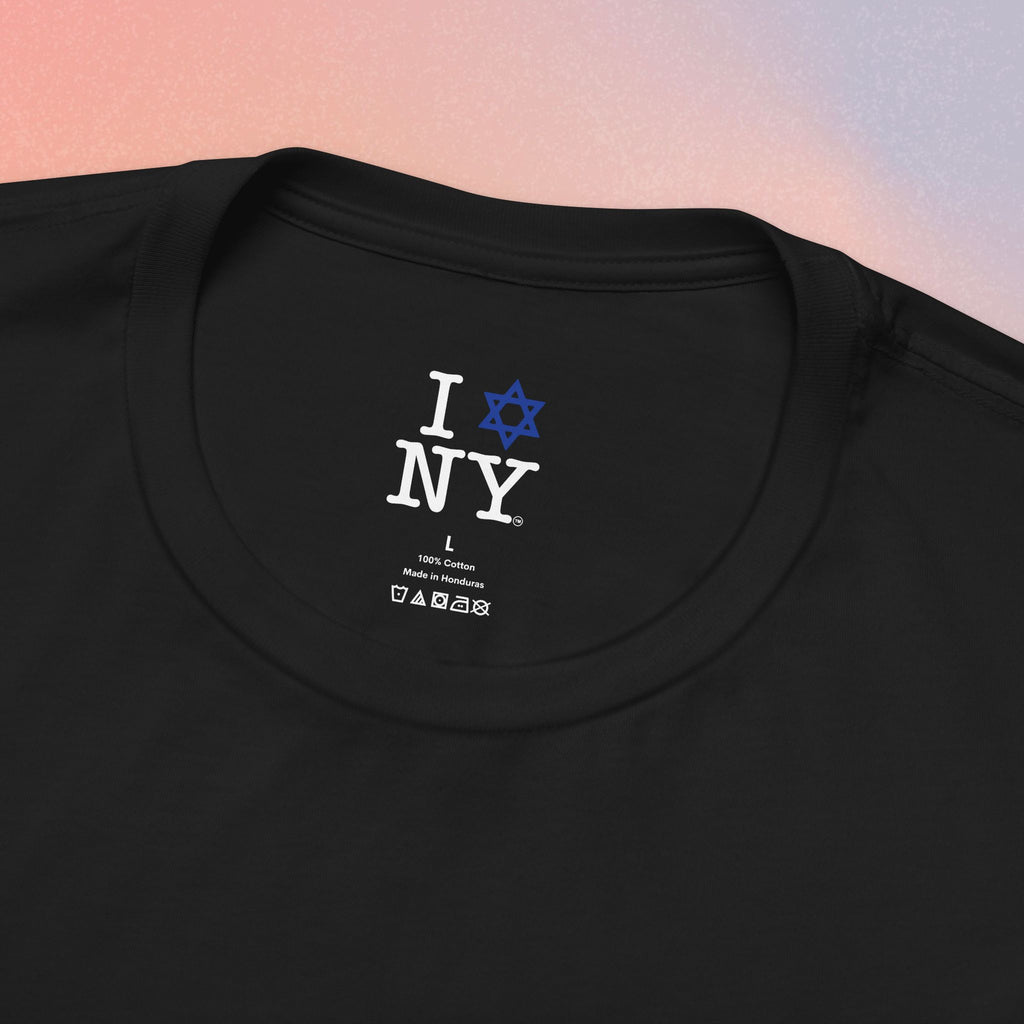 I Love New York Jewish Star of David T-Shirt - Jewish New York Pride