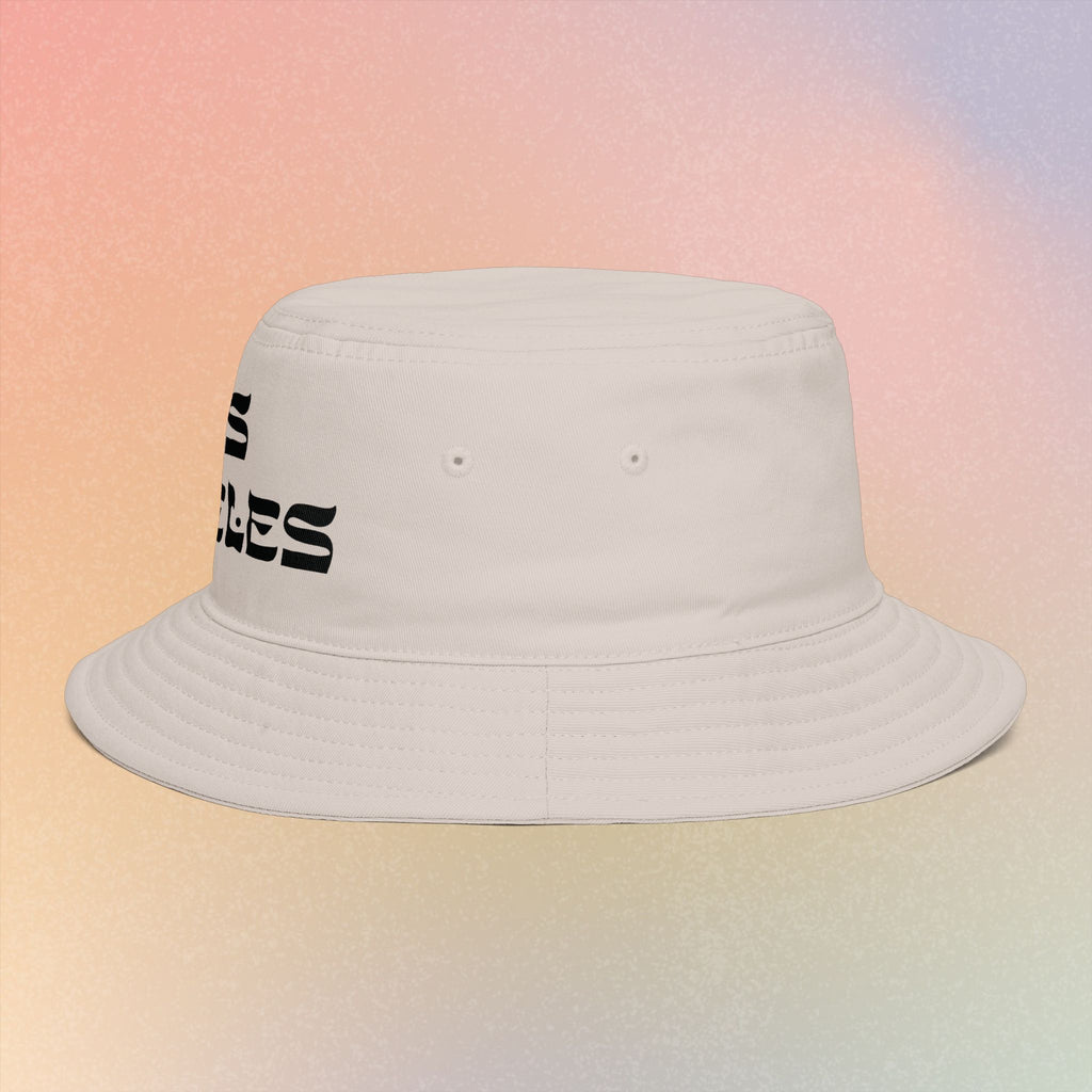 Los Angeles Hebrew Style Font Bucket Hat | LA Jewish Pride