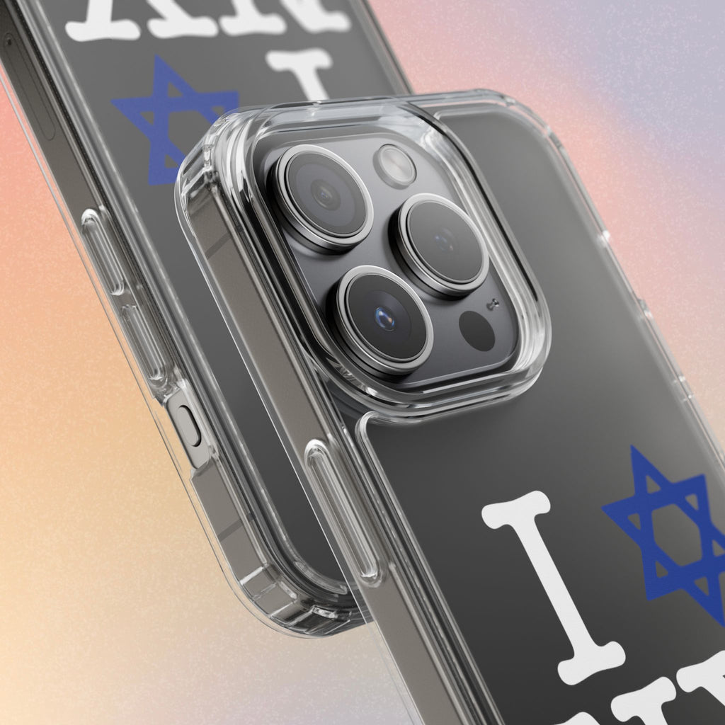 I Love NY Jewish Star Phone Case | Clear Case, Jewish New York Design