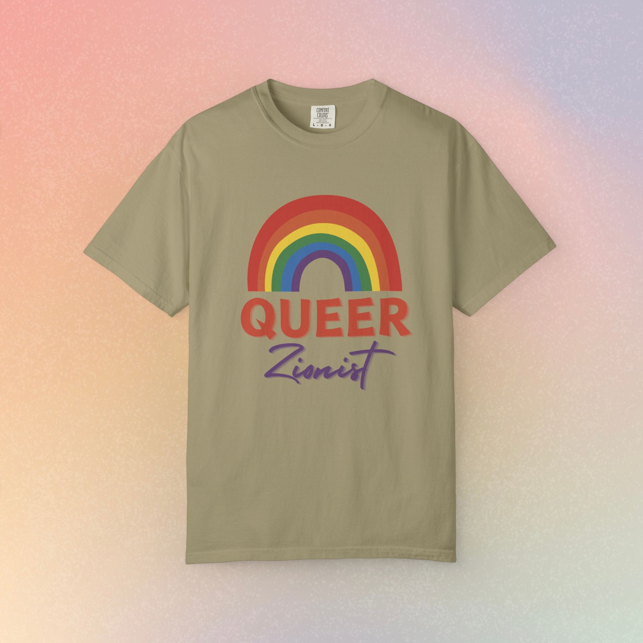Queer Zion T-Shirt - Rainbow Transgender Pride Tee
