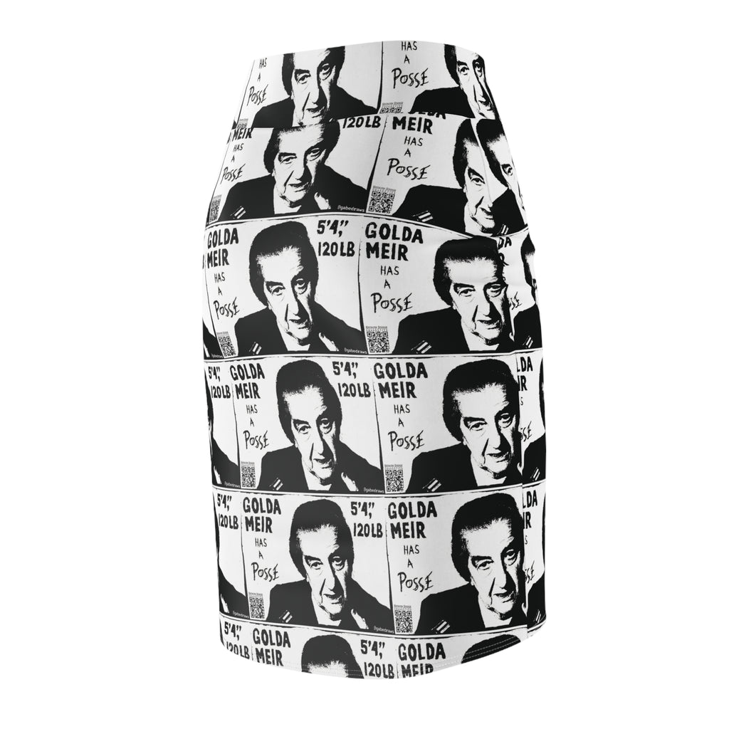 Golda Meir Hatikvah Collective Women's Pencil Skirt