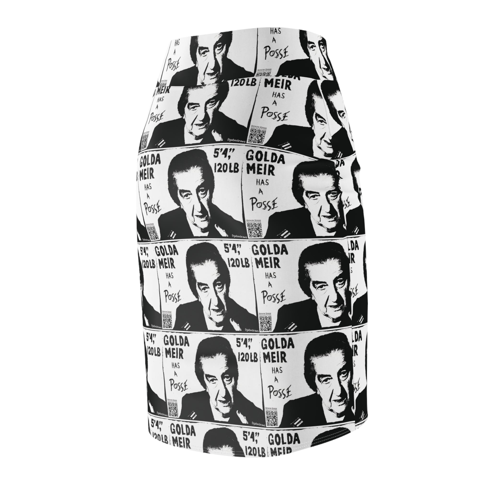 Golda Meir Hatikvah Collective Women's Pencil Skirt