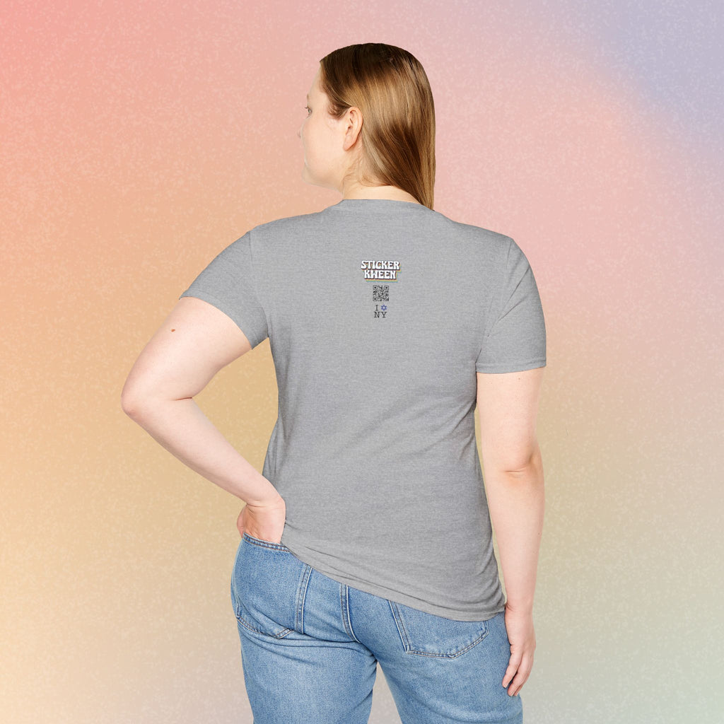 I Love NY Jewish Star Unisex Softstyle T-Shirt