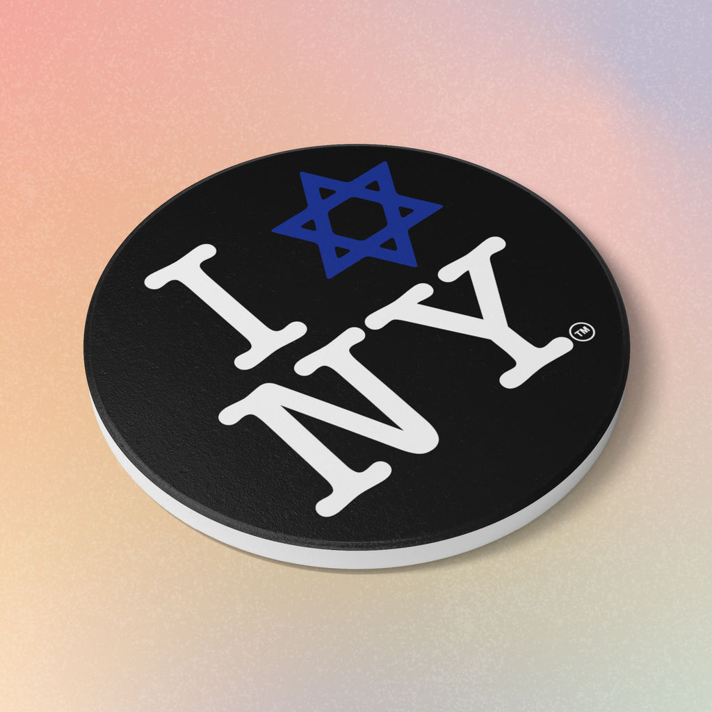 I love NY Jewish Star Ceramic Coasters