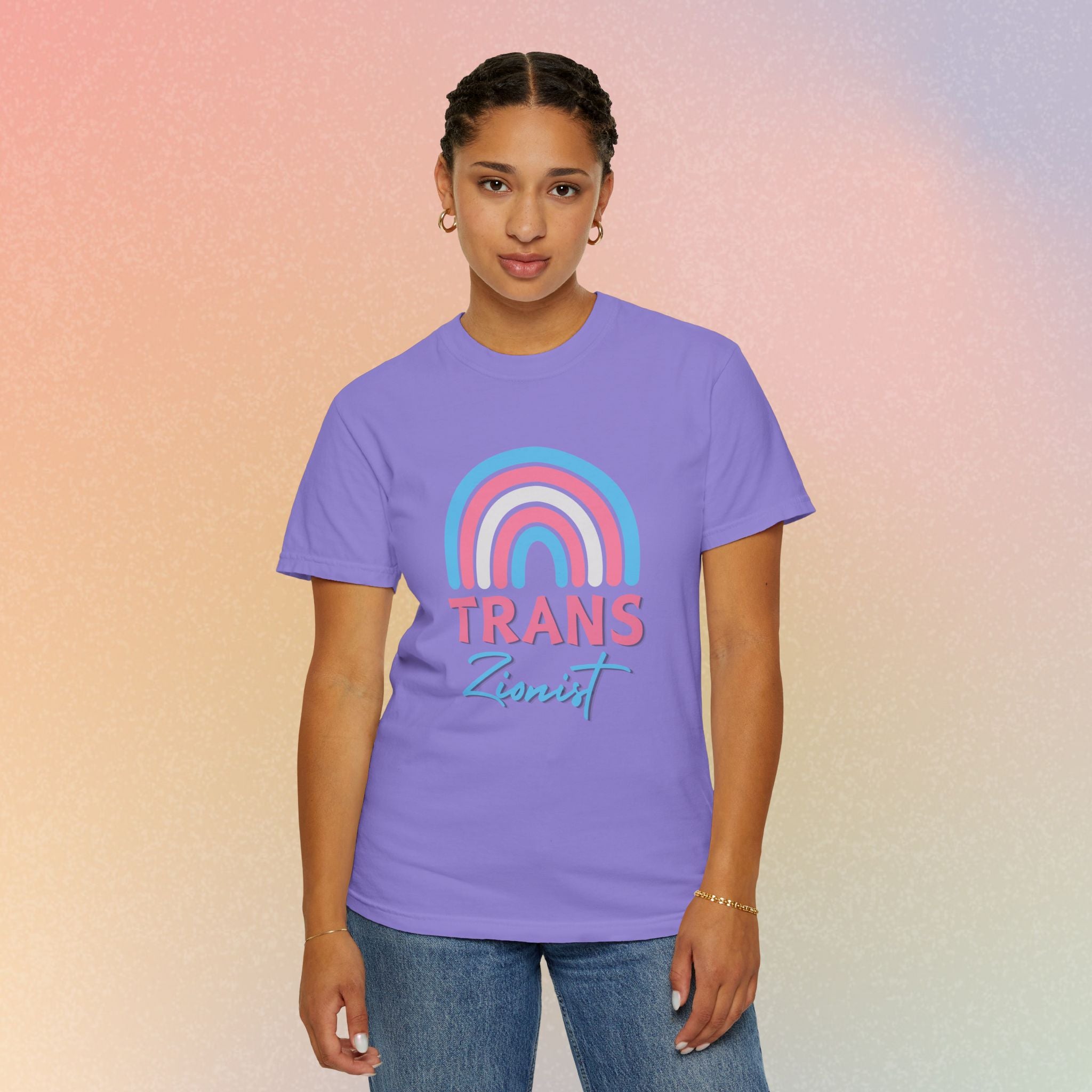 Trans Zion T-Shirt - Rainbow Transgender Pride Tee