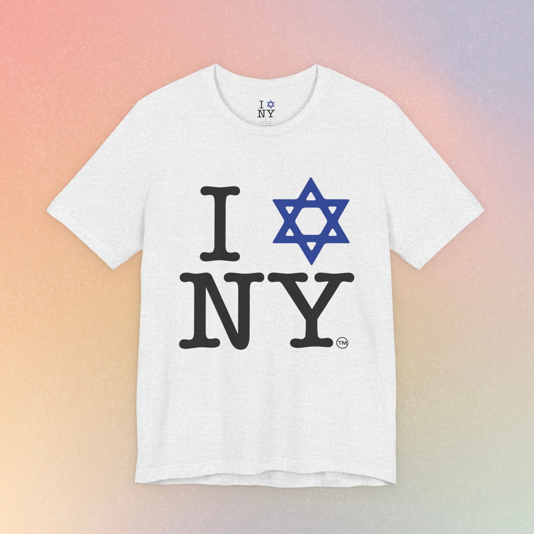 I Love NY Jewish Star T-Shirt | Jewish New York Pride Tee