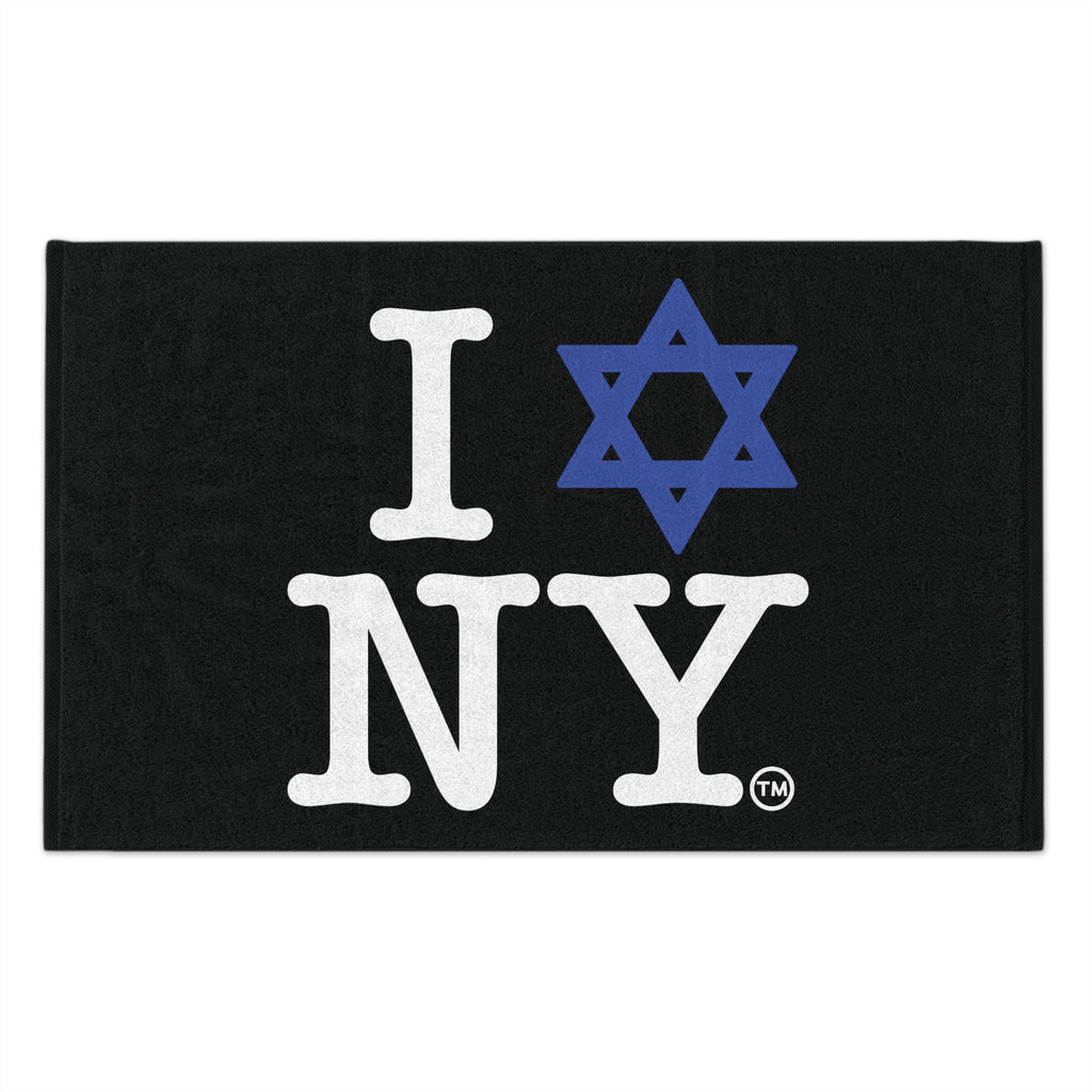 I Love NY Jewish Star Rally Towel, 11x18