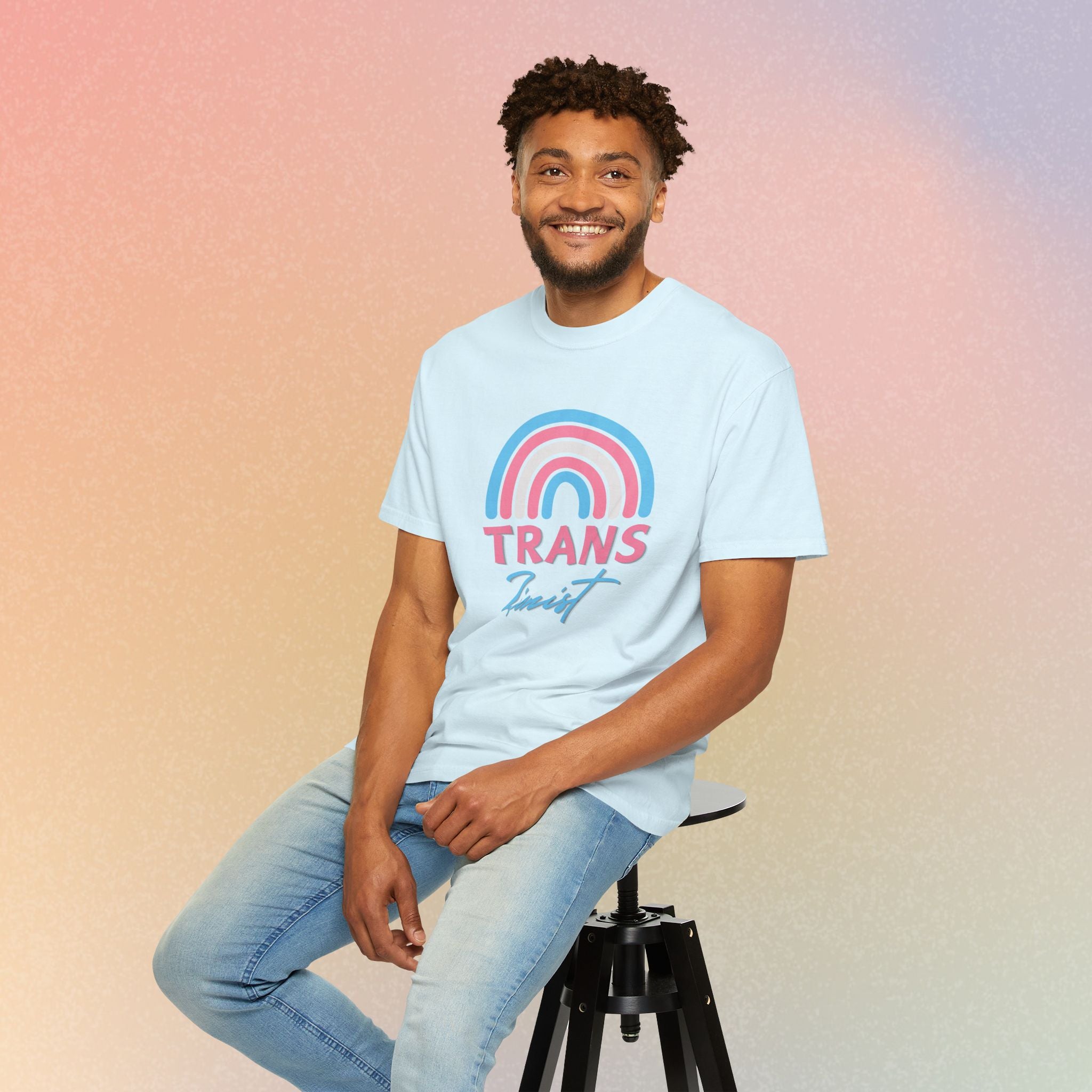 Trans Zion T-Shirt - Rainbow Transgender Pride Tee