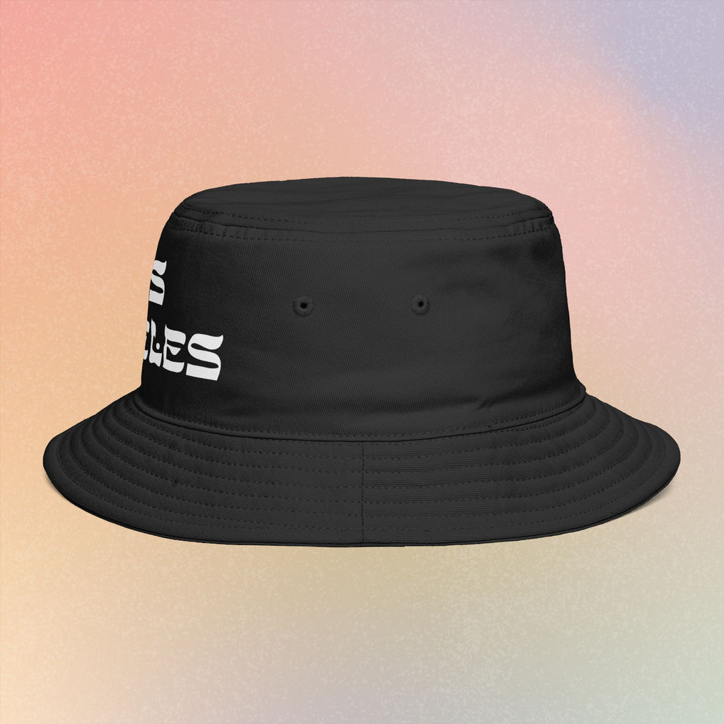 Los Angeles Hebrew Style Font Bucket Hat | LA Jewish Pride