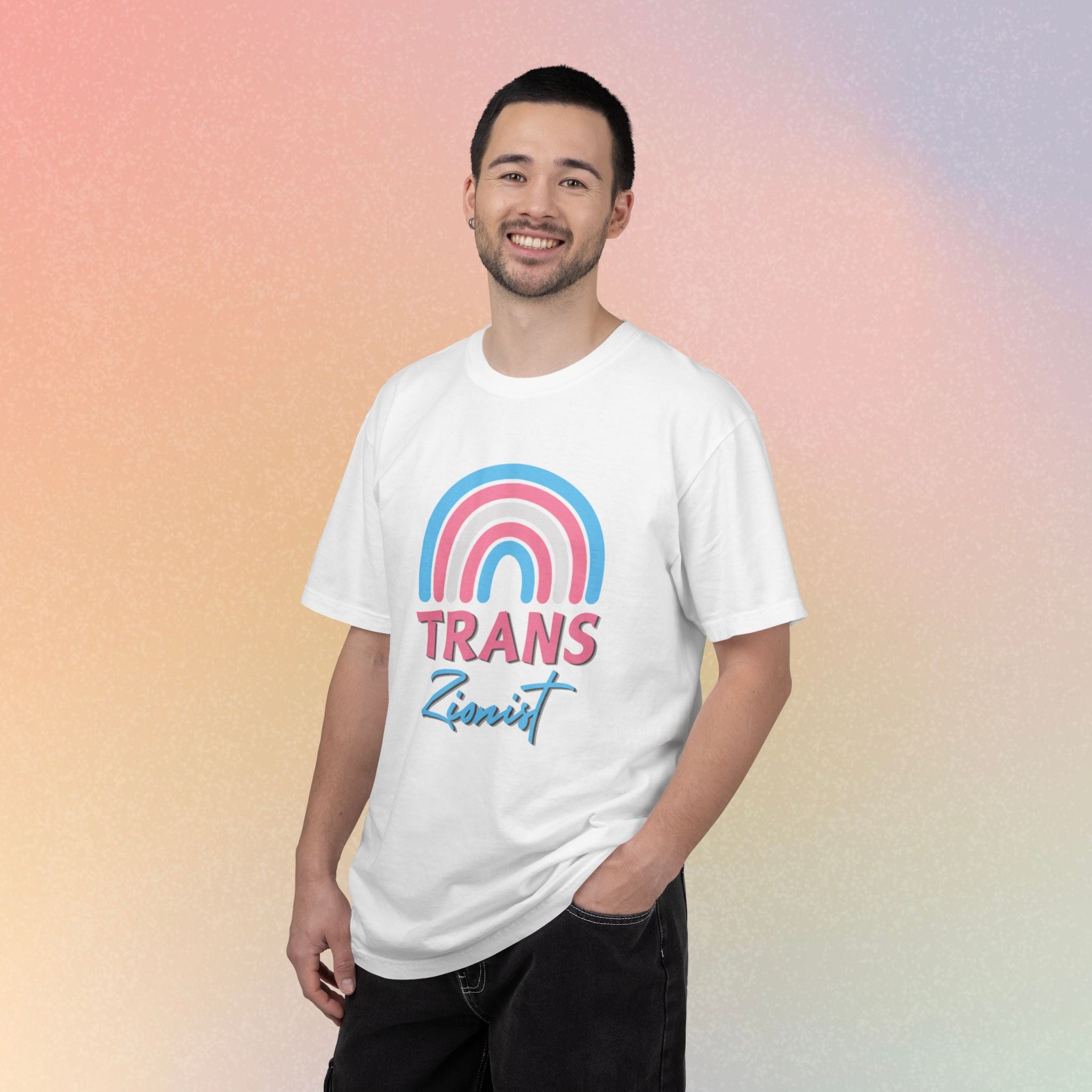 Trans Zion T-Shirt - Rainbow Transgender Pride Tee