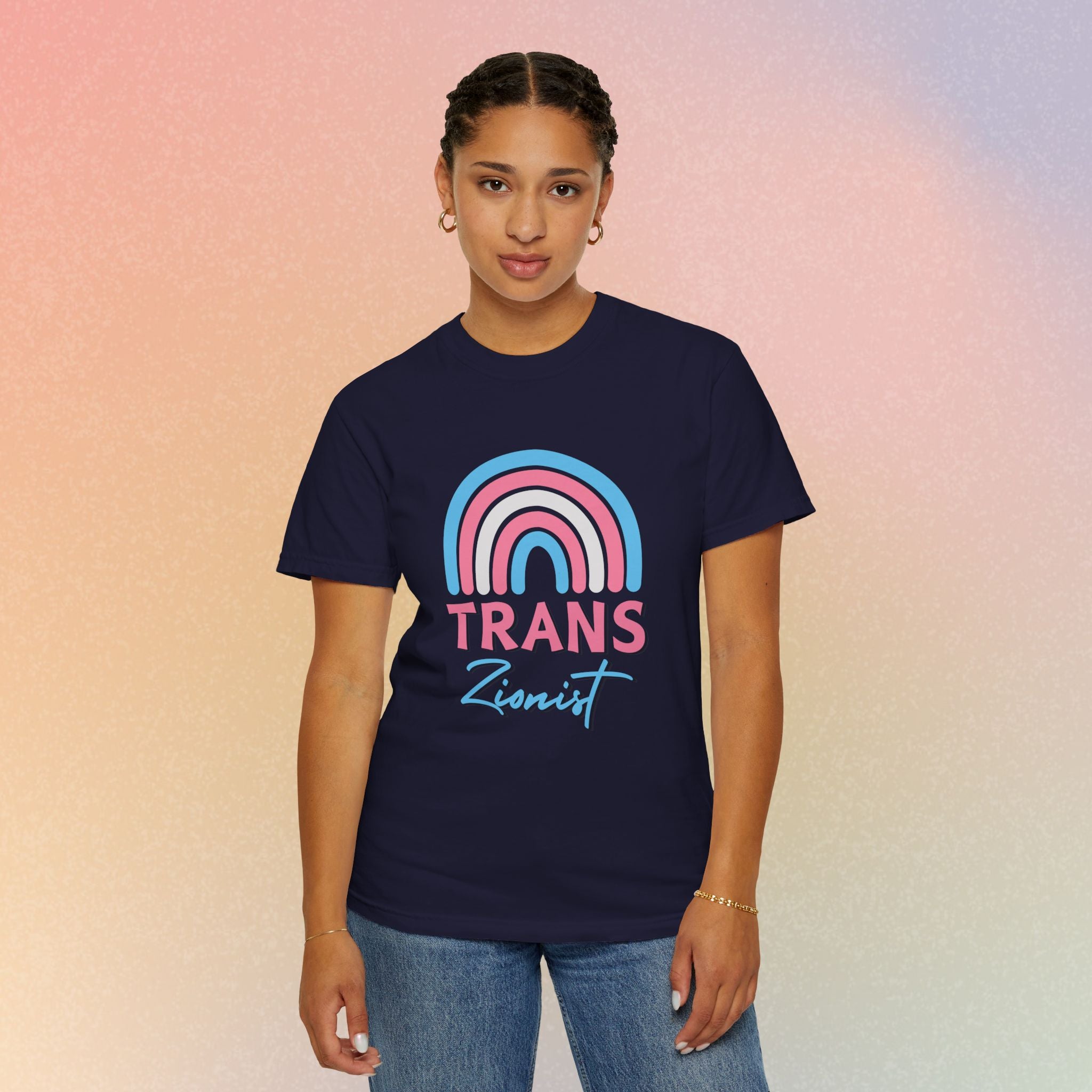 Trans Zion T-Shirt - Rainbow Transgender Pride Tee
