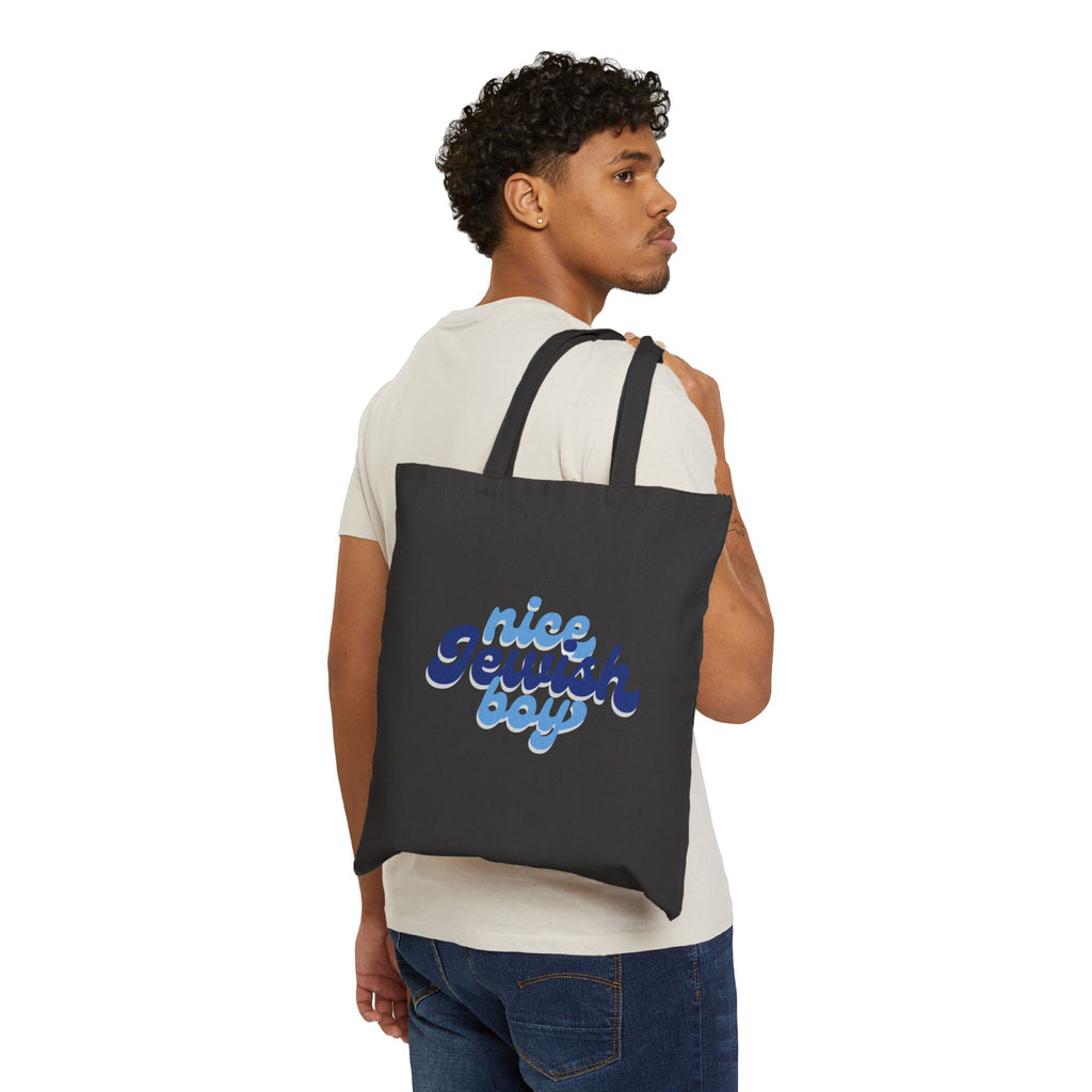 Nice Jewish Boy - Cotton Canvas Tote Bag