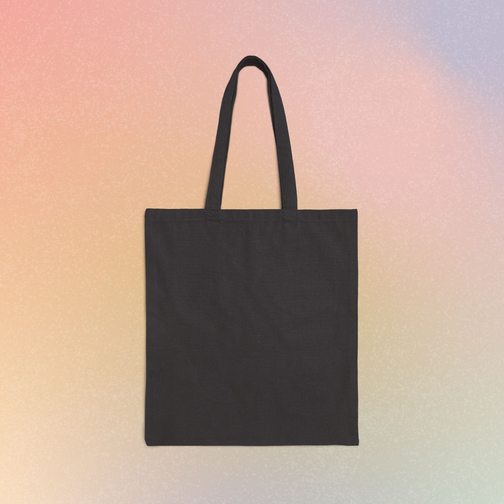 Upper West Side New York Hebrew Style Font Cotton Canvas Tote Bag