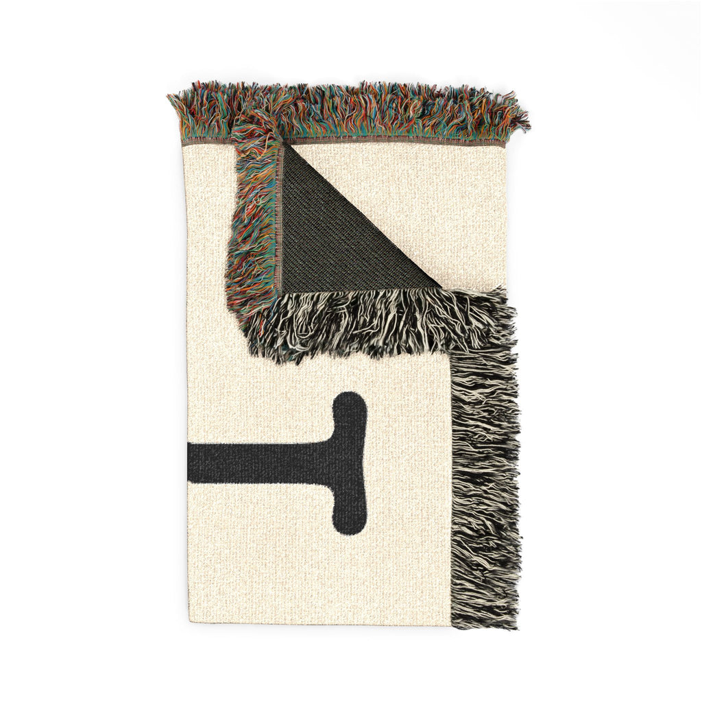 I Love NY Star of David Woven Blanket — Jewish New York Throw Blanket