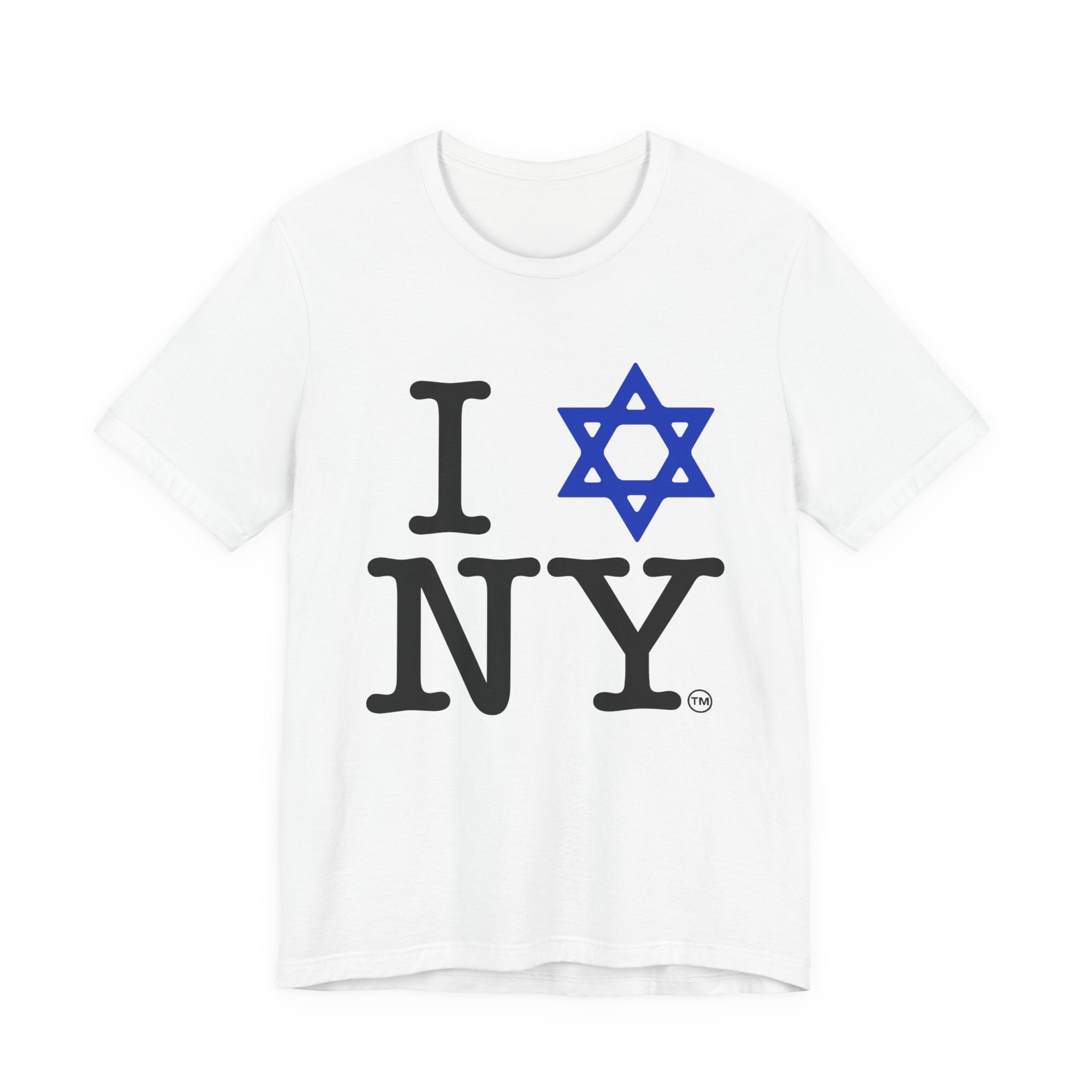 I Love NY Jewish Star T-Shirt | Jewish New York Pride Tee