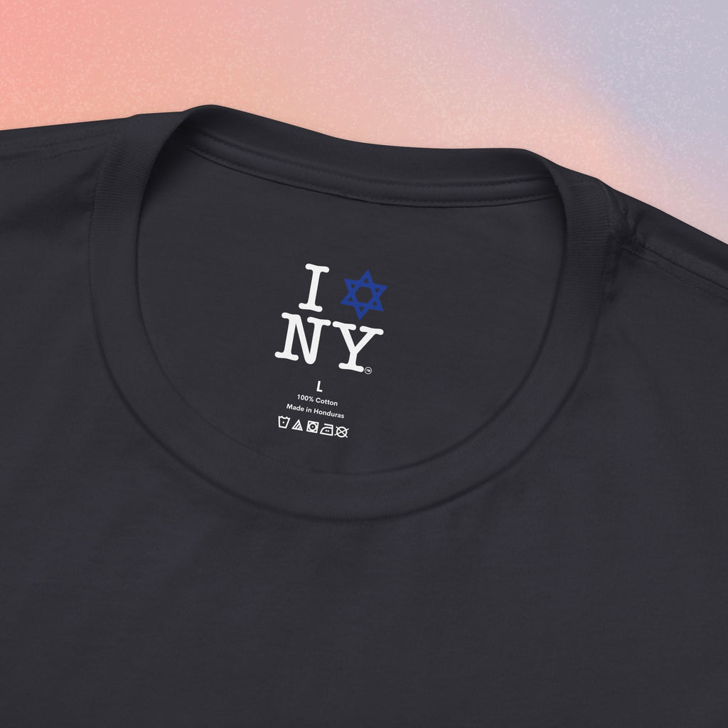 I Love New York Jewish Star of David T-Shirt - Jewish New York Pride