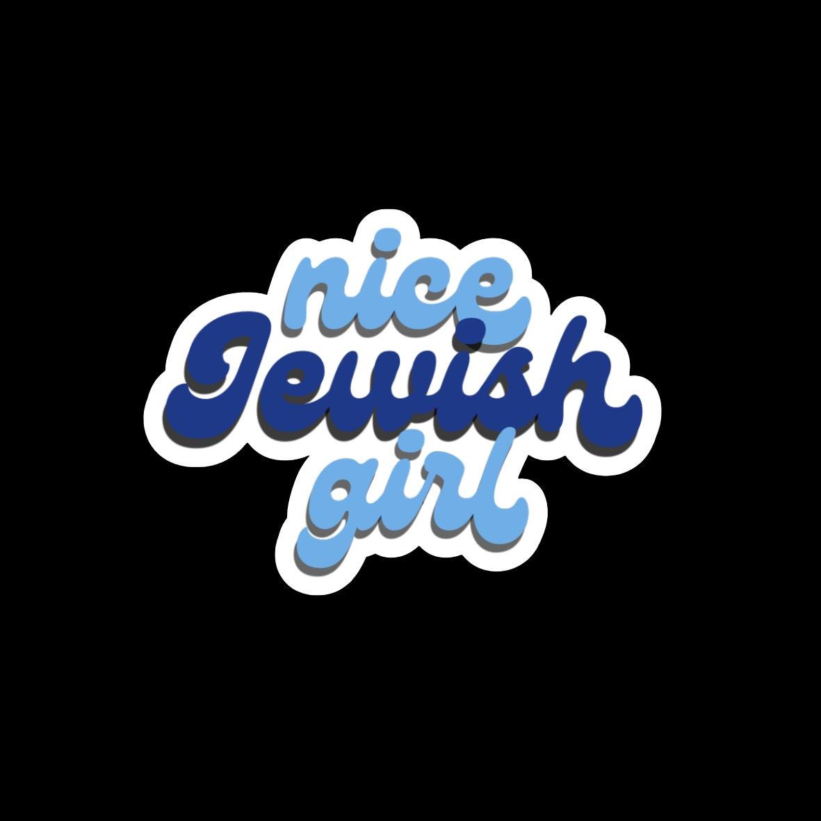 Nice Jewish Girl MAGNET
