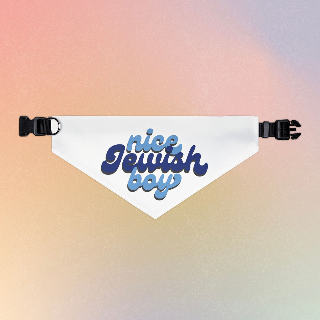 Nice Jewish Boy Pet Bandana Collar - Nice Jewish Dog/Cat