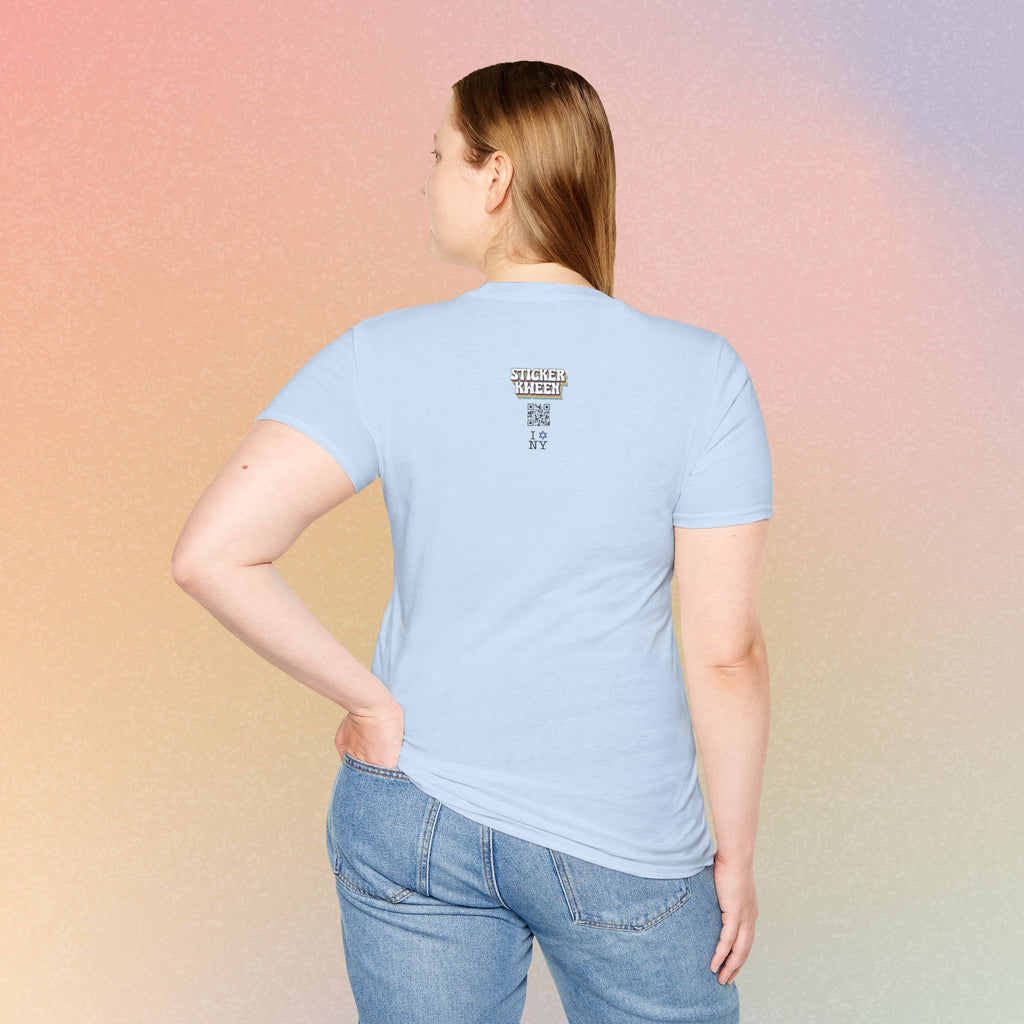 I Love NY Jewish Star Unisex Softstyle T-Shirt