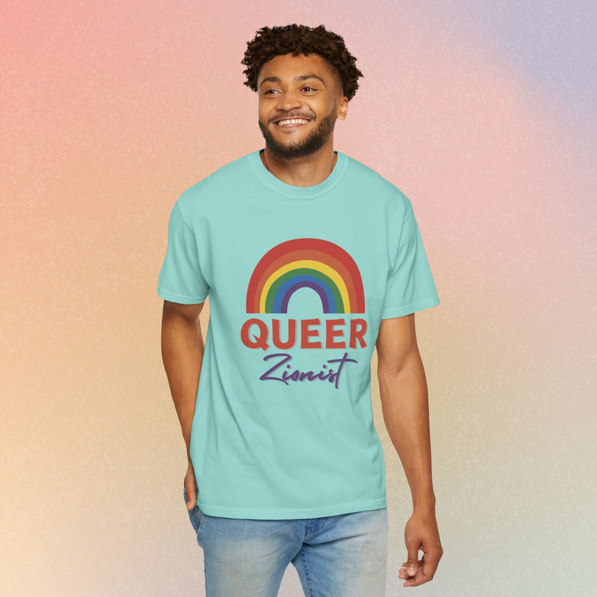 Queer Zion T-Shirt - Rainbow Transgender Pride Tee