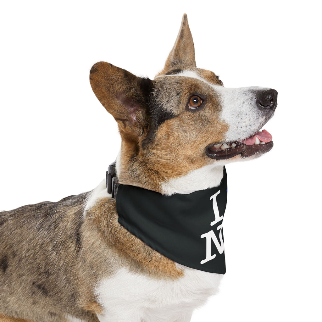 I Love NY Jewish Star Pet Bandana Collar Dog/Cat