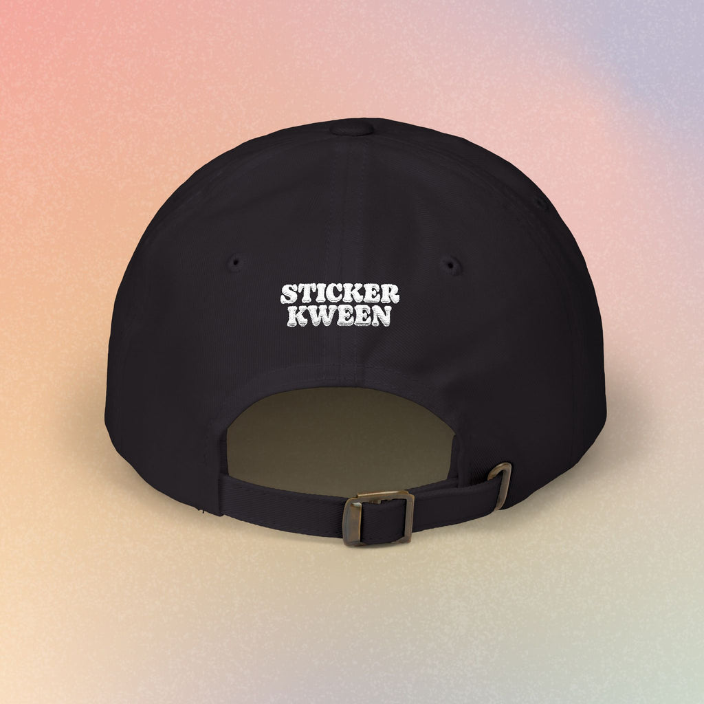 Brooklyn Hebrew Script Embroidered Baseball Cap