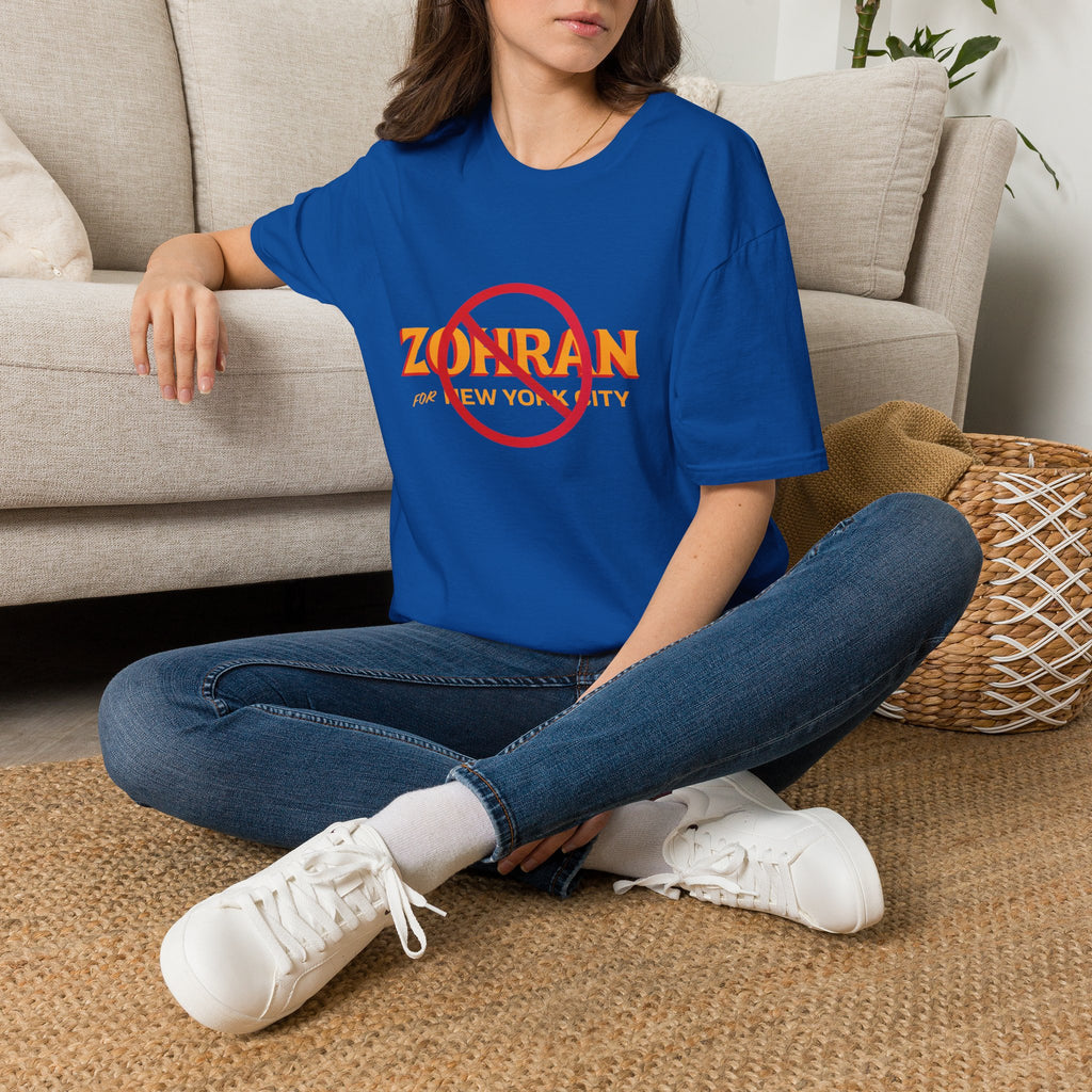 Anti Zohran Mamdani Unisex Softstyle T-Shirt