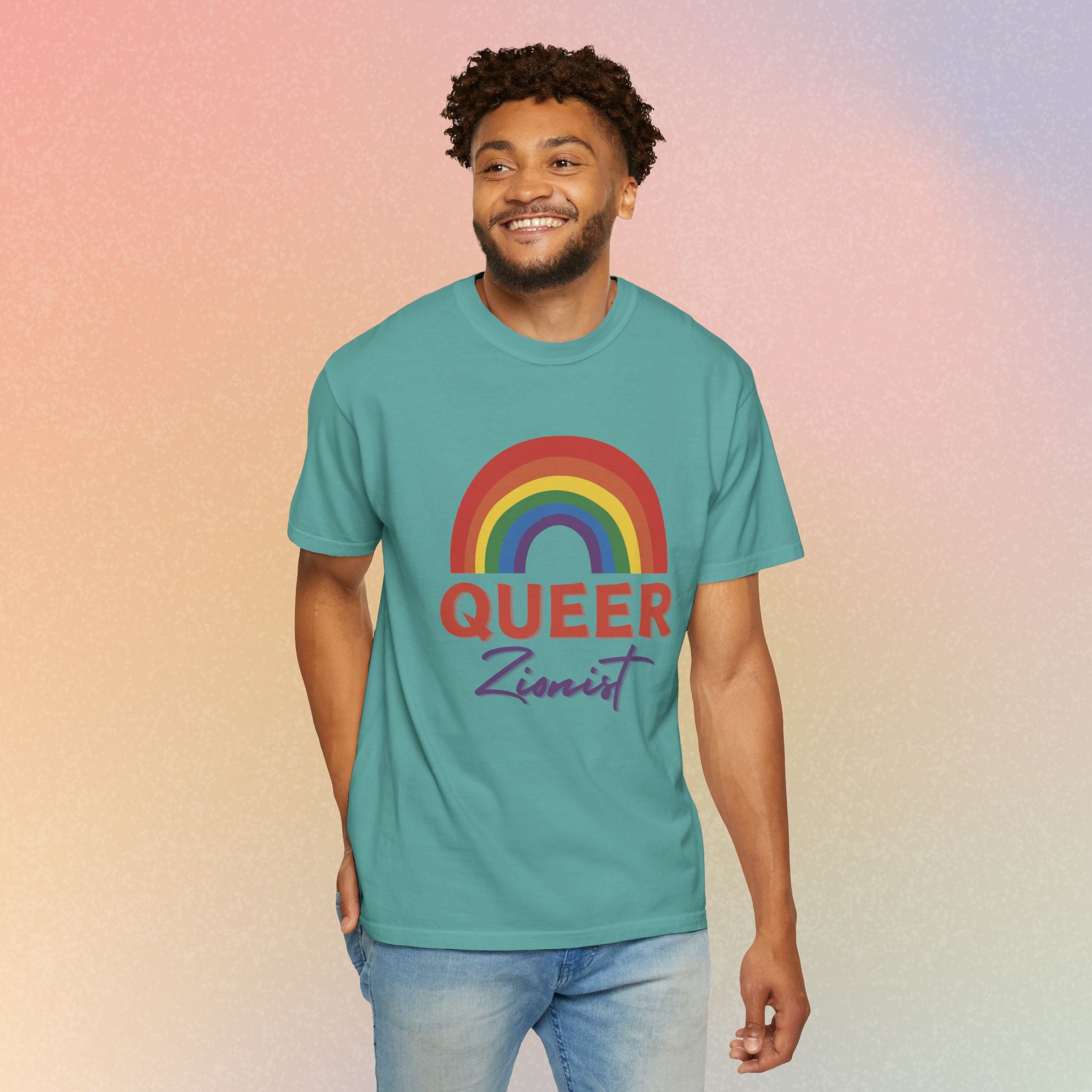 Queer Zion T-Shirt - Rainbow Transgender Pride Tee