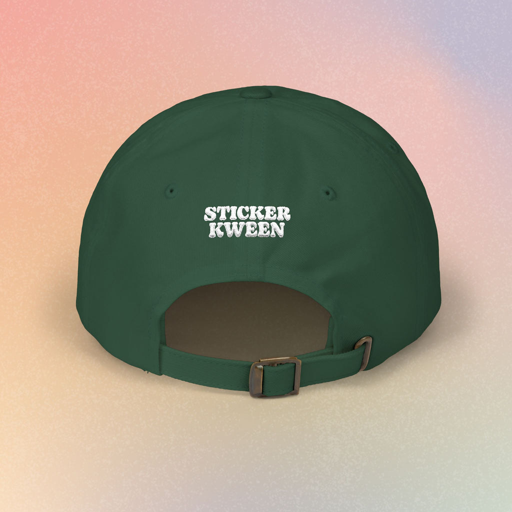 Brooklyn Hebrew Script Embroidered Baseball Cap
