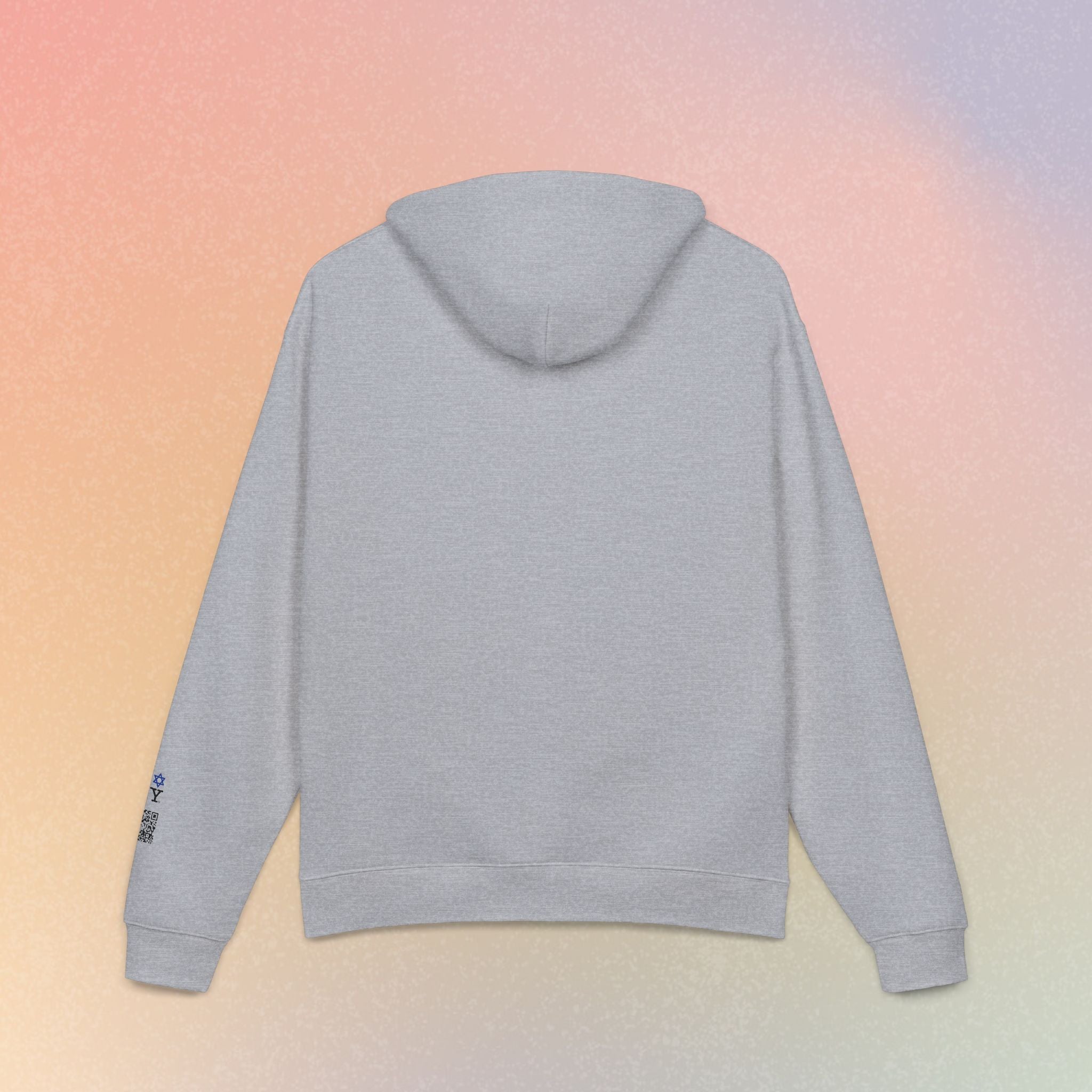 I Love NY Jewish Star Relaxed Unisex Hoodie