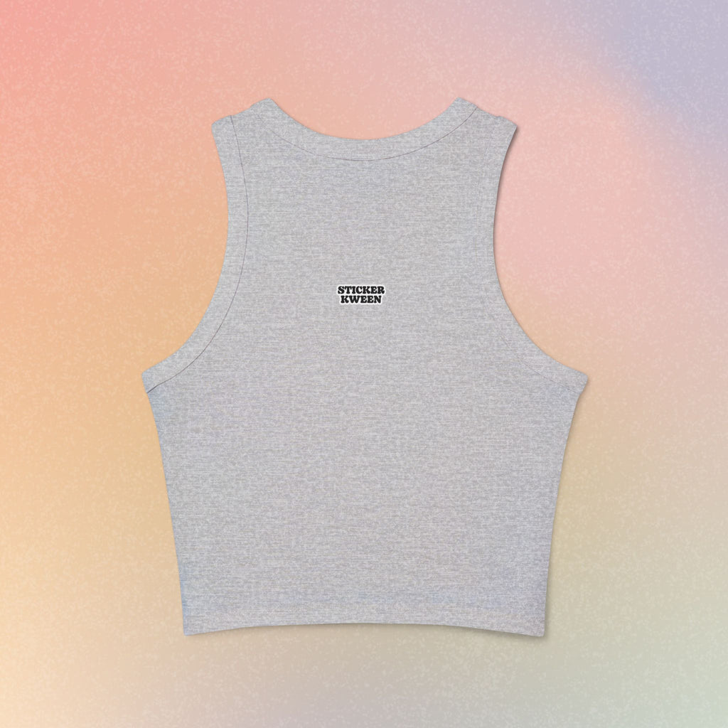 Persian Israeli Flag Hearts Women's Tank Top | Dual Flag Love Racerback