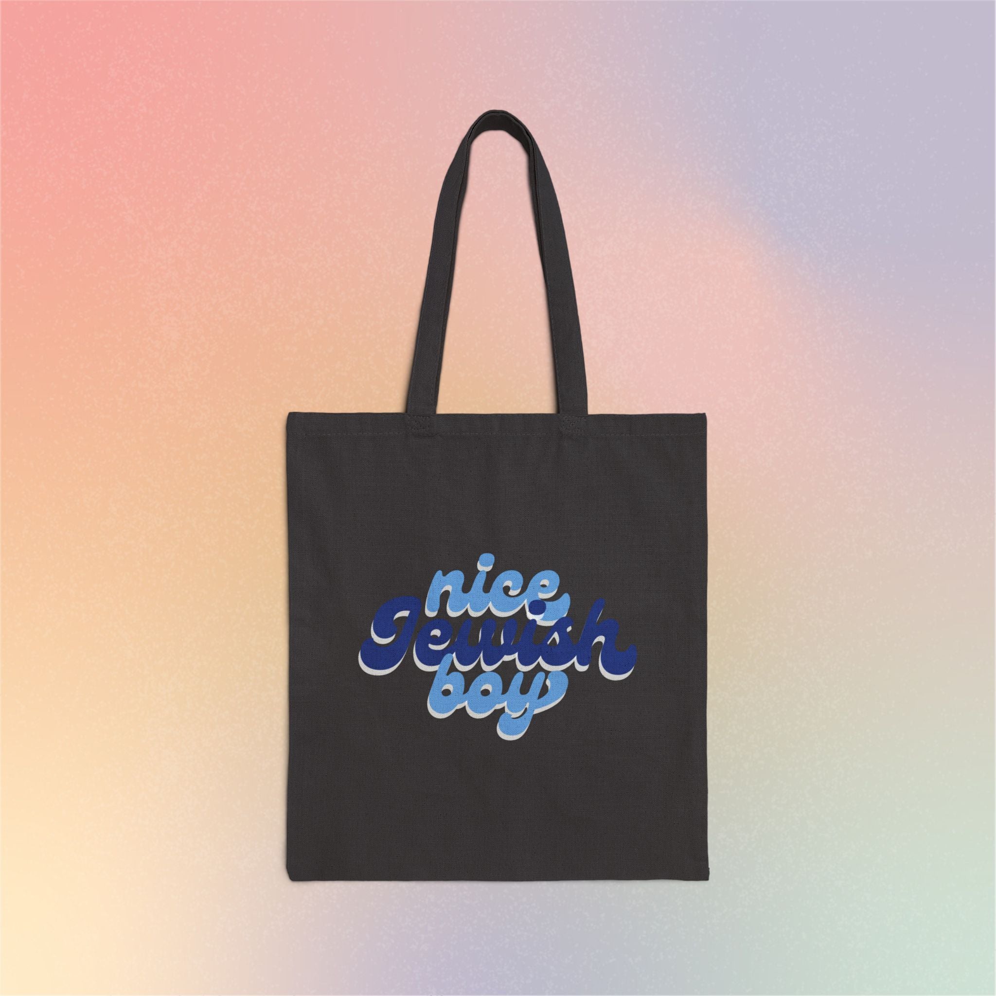Nice Jewish Boy - Cotton Canvas Tote Bag