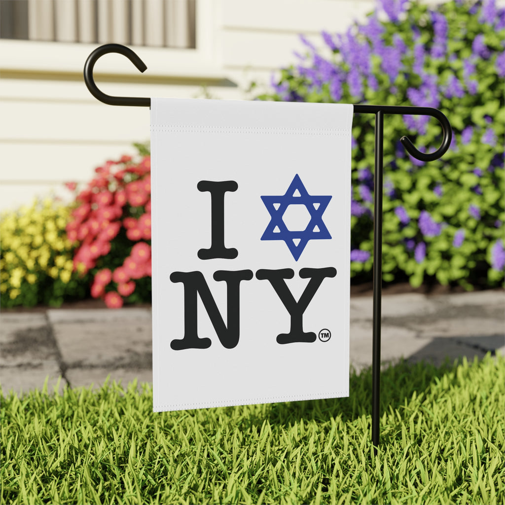 I Love NY Jewish Star Garden & House Banner