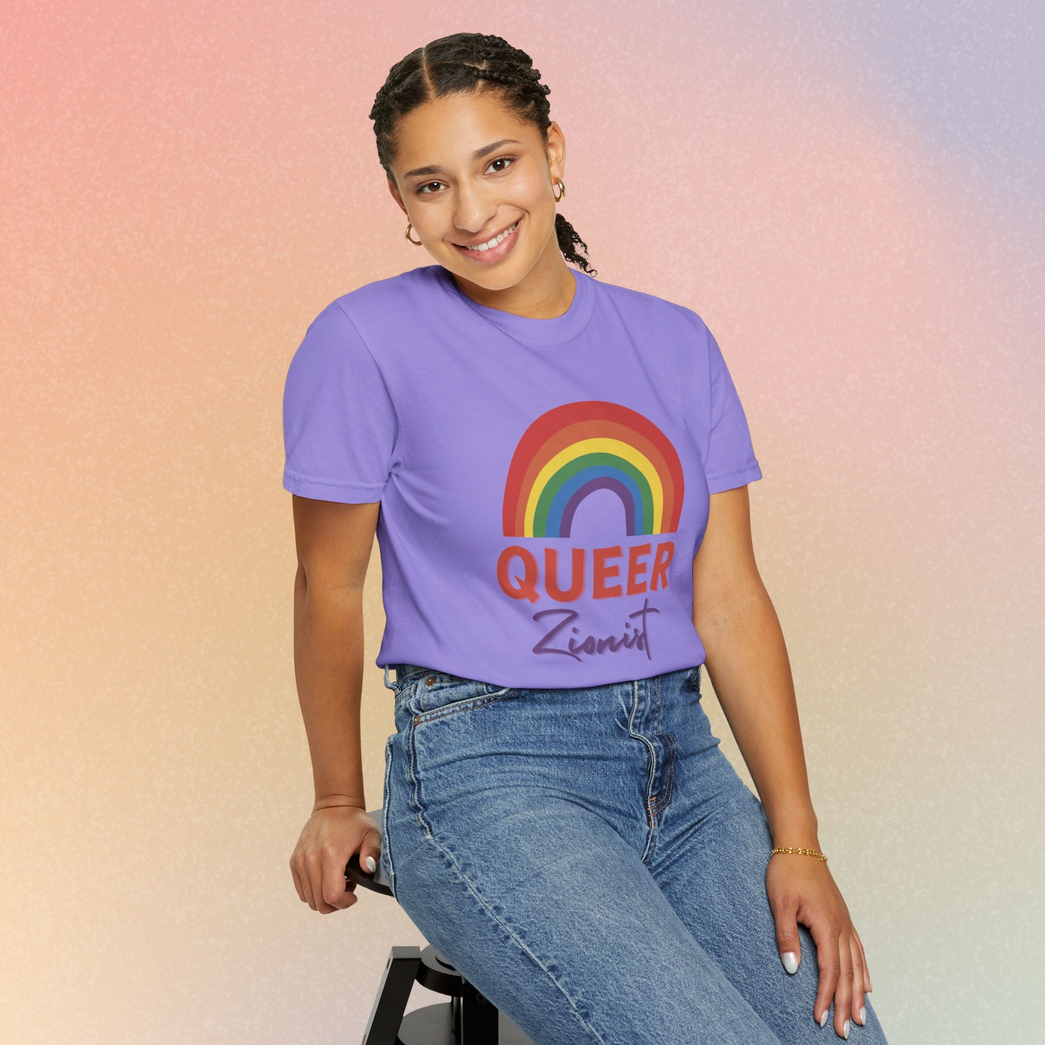 Queer Zion T-Shirt - Rainbow Transgender Pride Tee