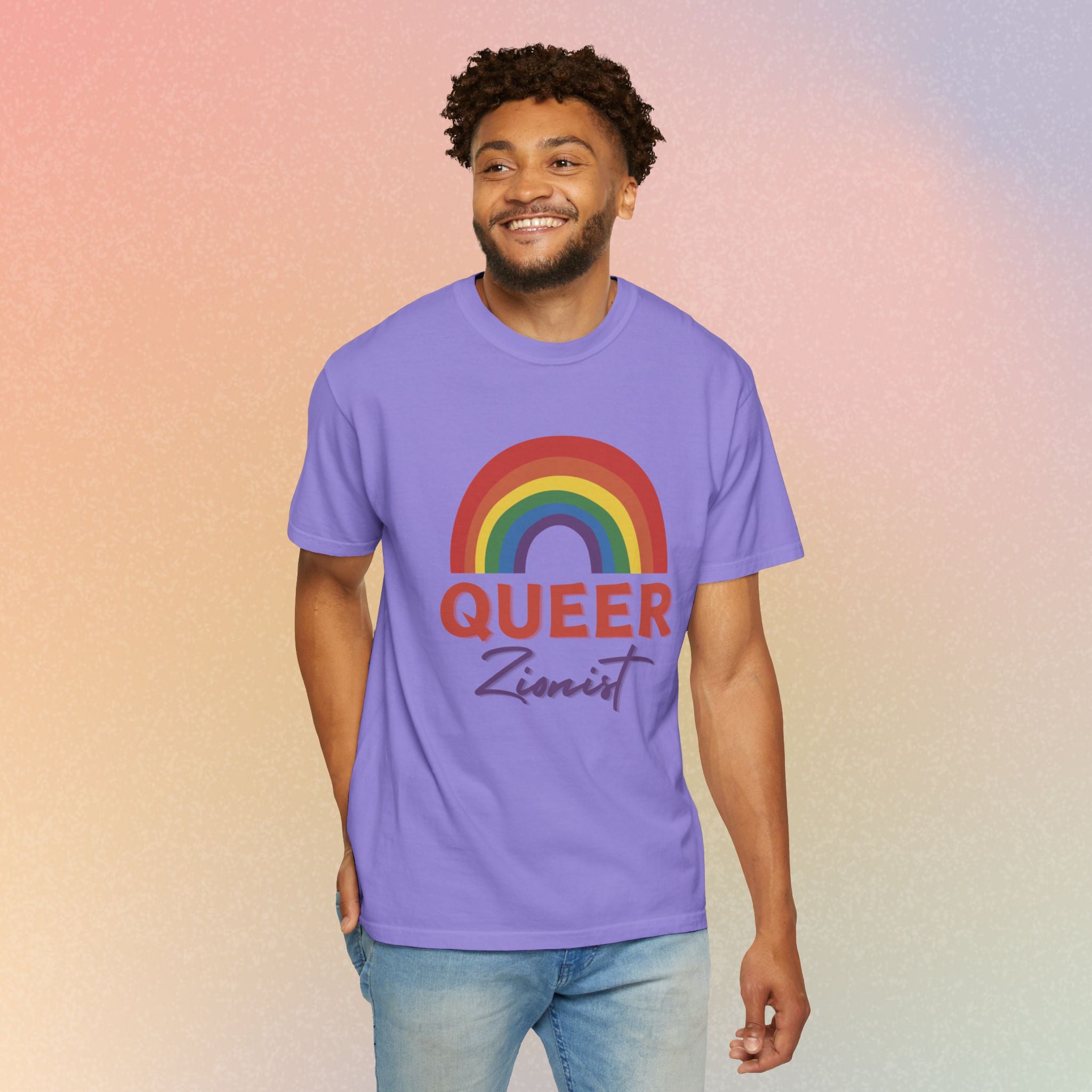 Queer Zion T-Shirt - Rainbow Transgender Pride Tee