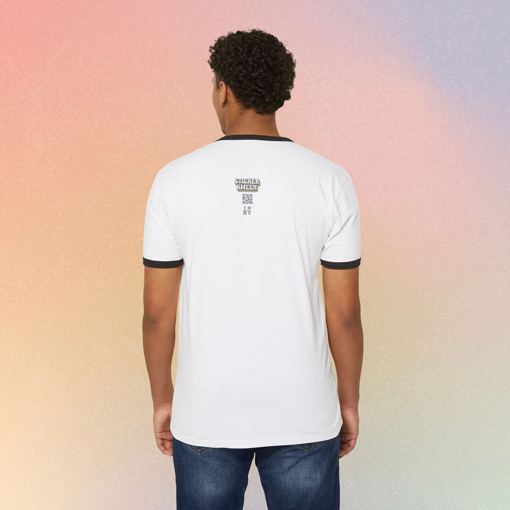 I Love NY Jewish Star T-Shirt | Ringer Tee, Jewish New York Pride