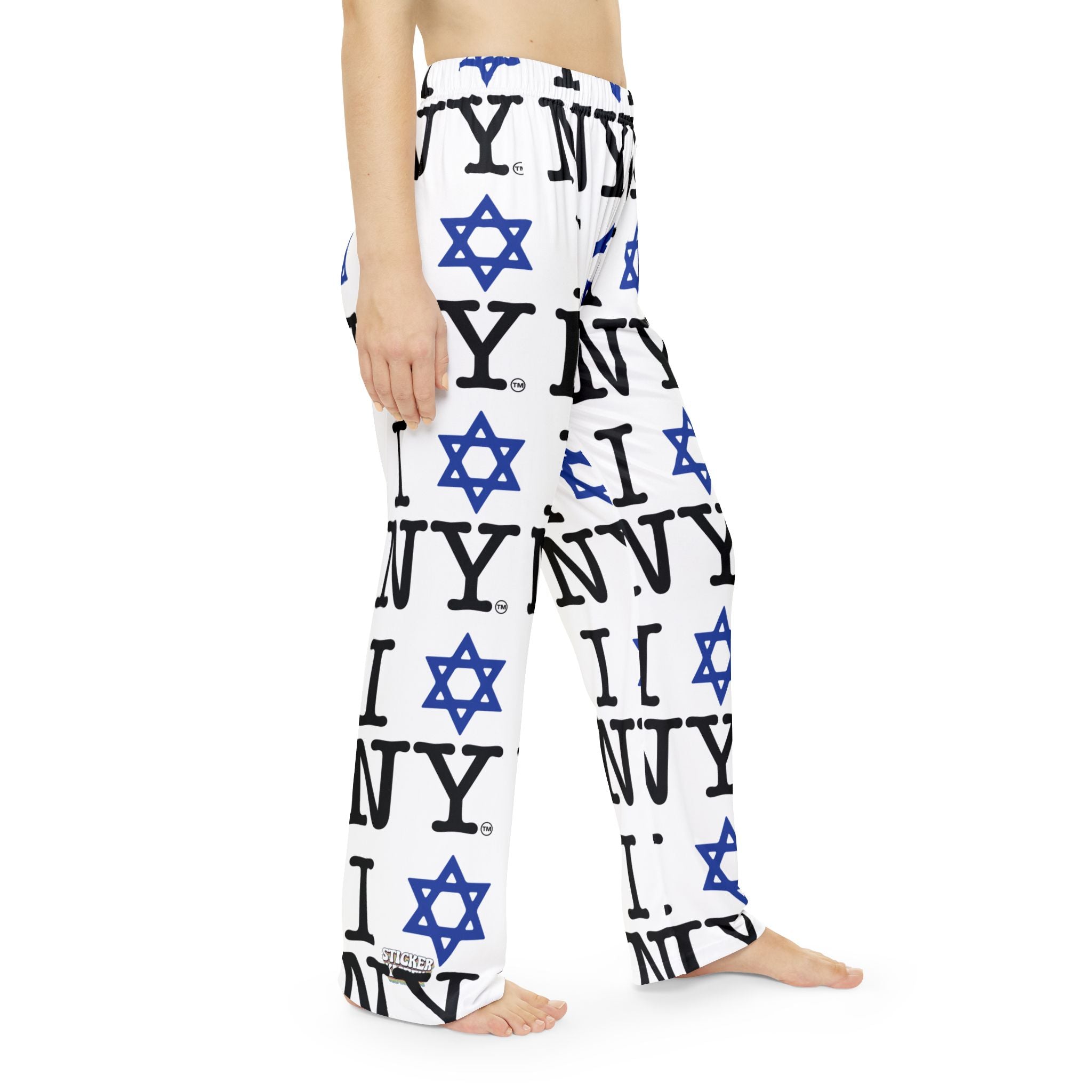 I Love NY Star of David Pajama Pants
