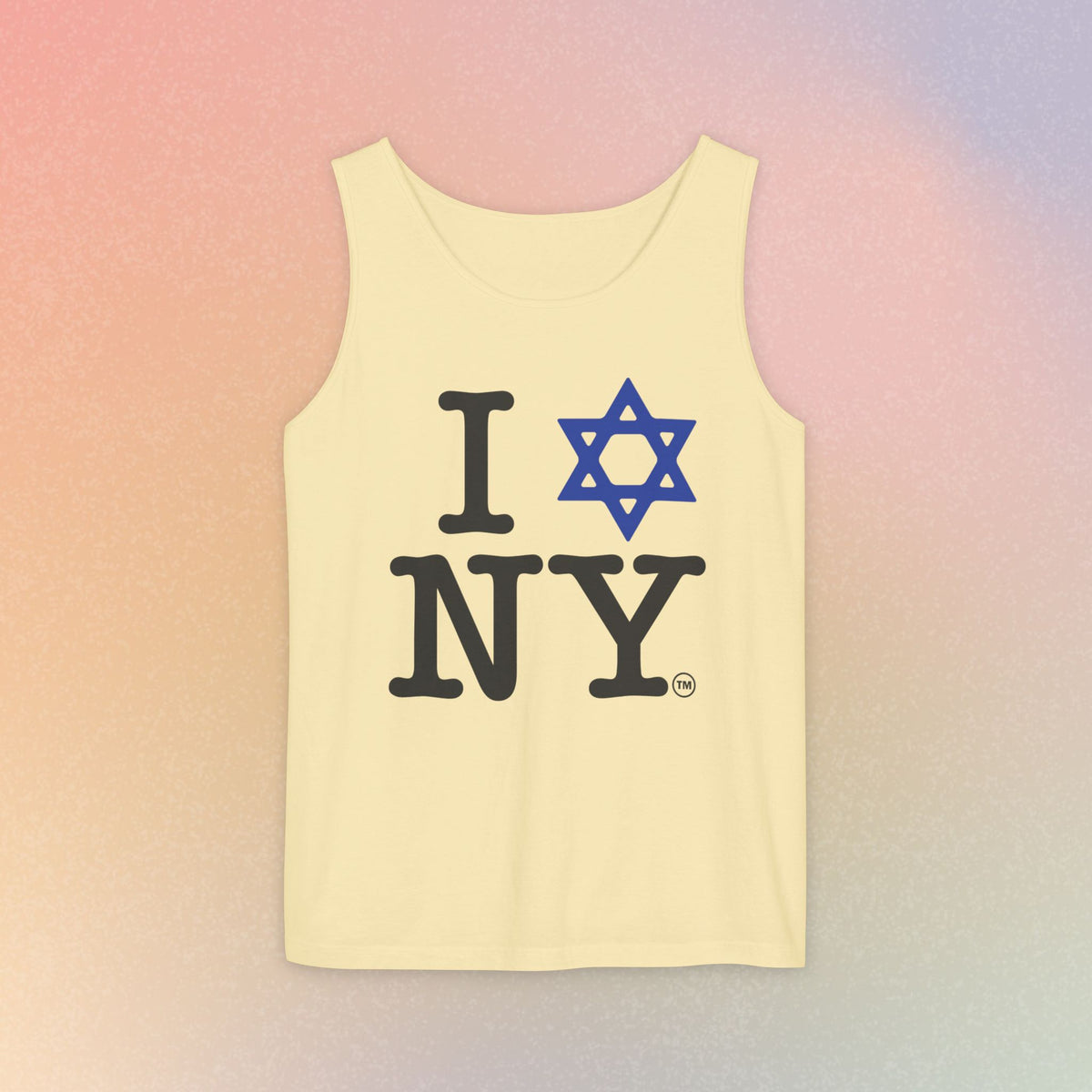 I Love NY Jewish Star Tank Top — Jewish NYC Pride Israel Love Sleeveless Tee