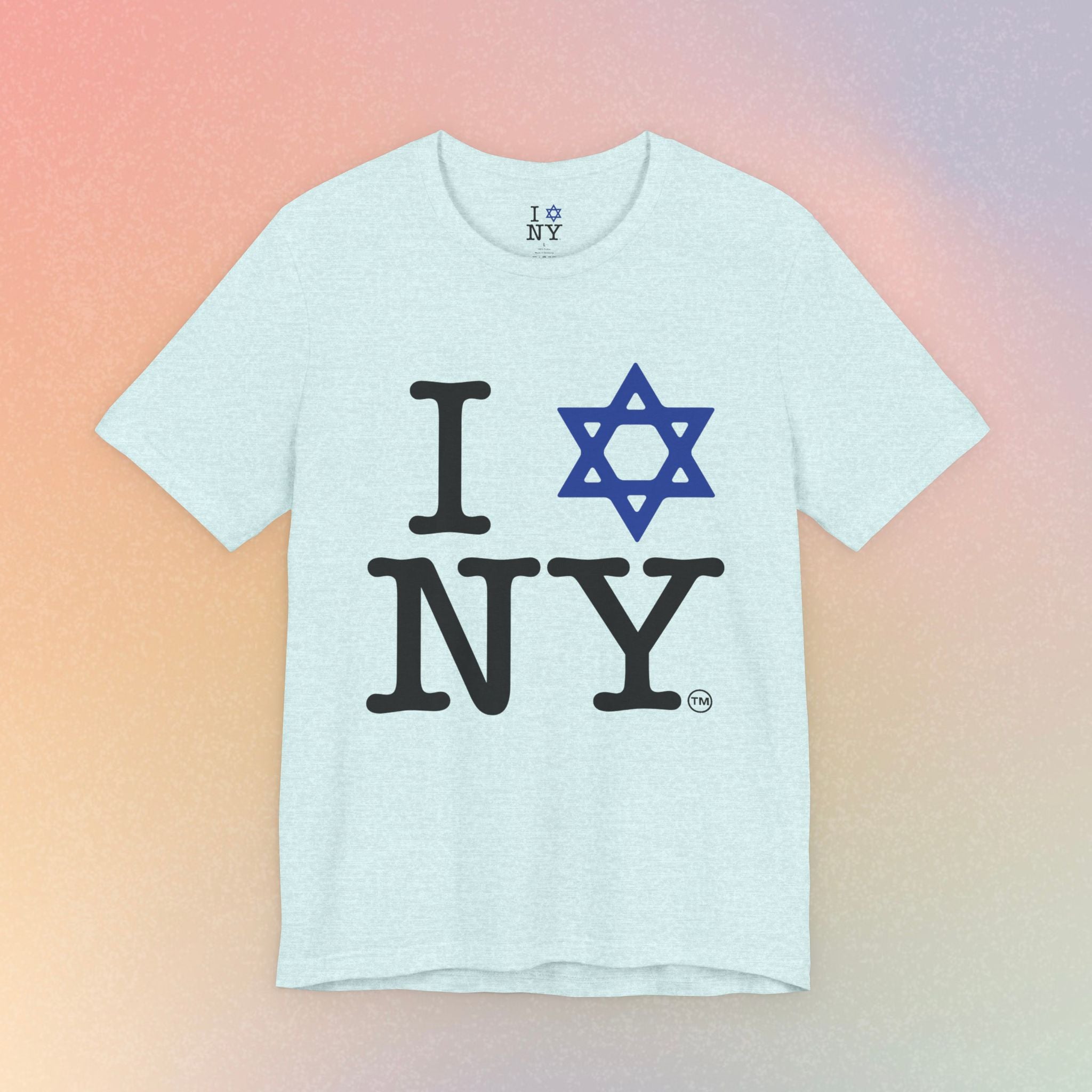 I Love NY Jewish Star T-Shirt | Jewish New York Pride Tee