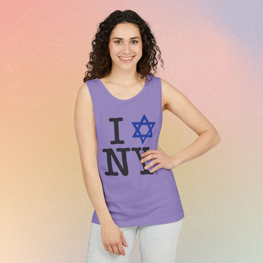 I Love NY Jewish Star Tank Top — Jewish NYC Pride Israel Love Sleeveless Tee