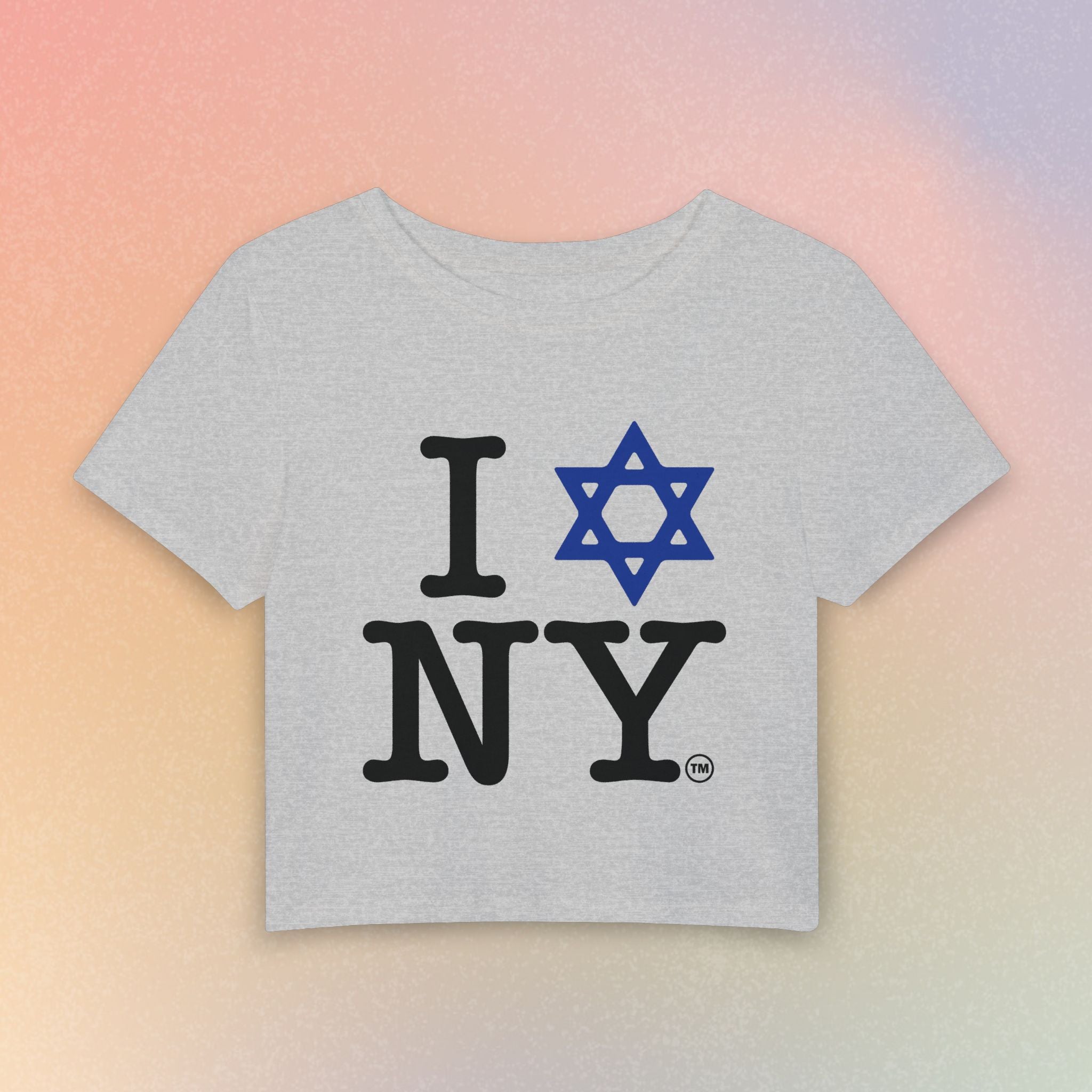 I Love NY Jewish Star Women's Baby Tee