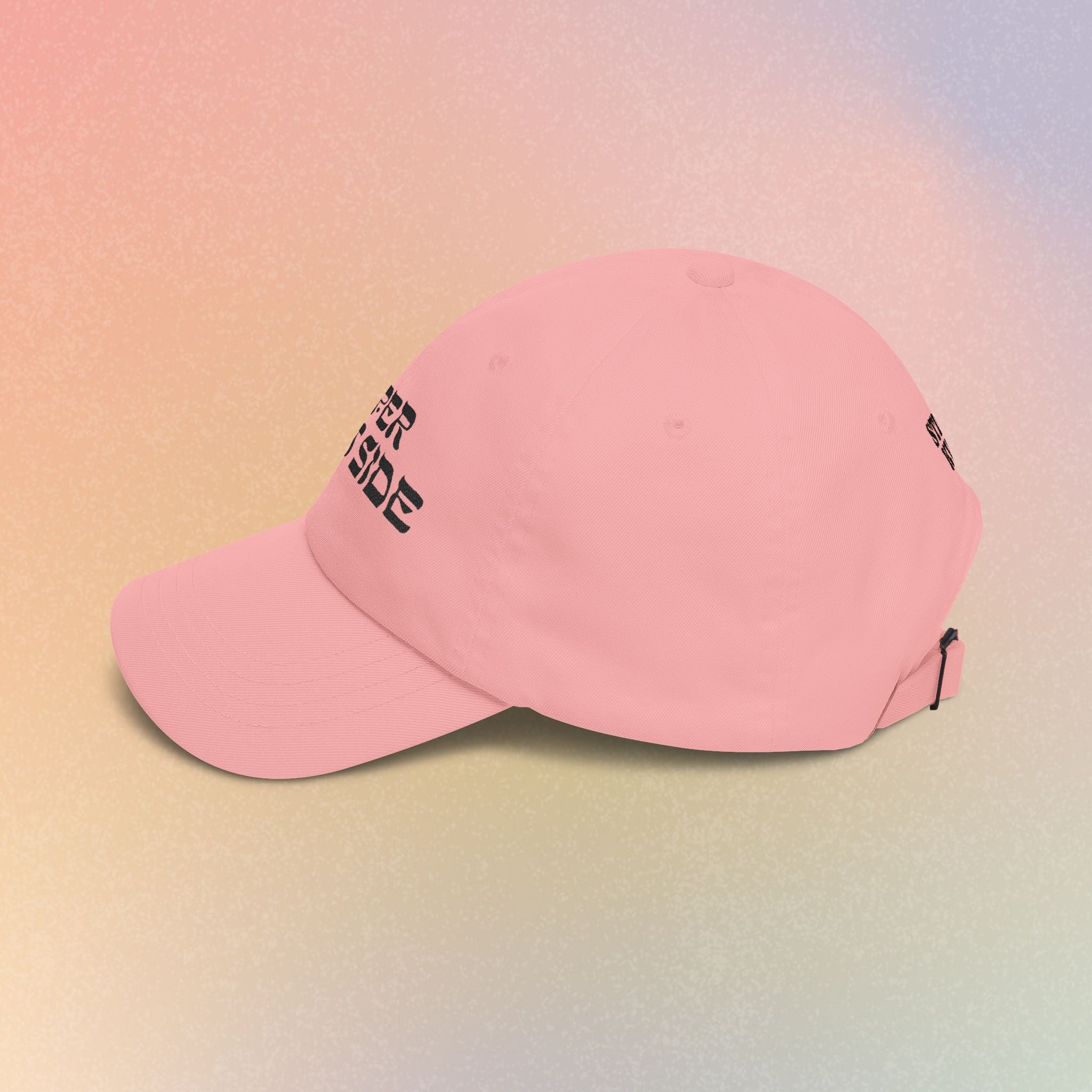 Upper West Side Hebrew Font Baseball Cap | NYC Jewish Pride (Light Colors)