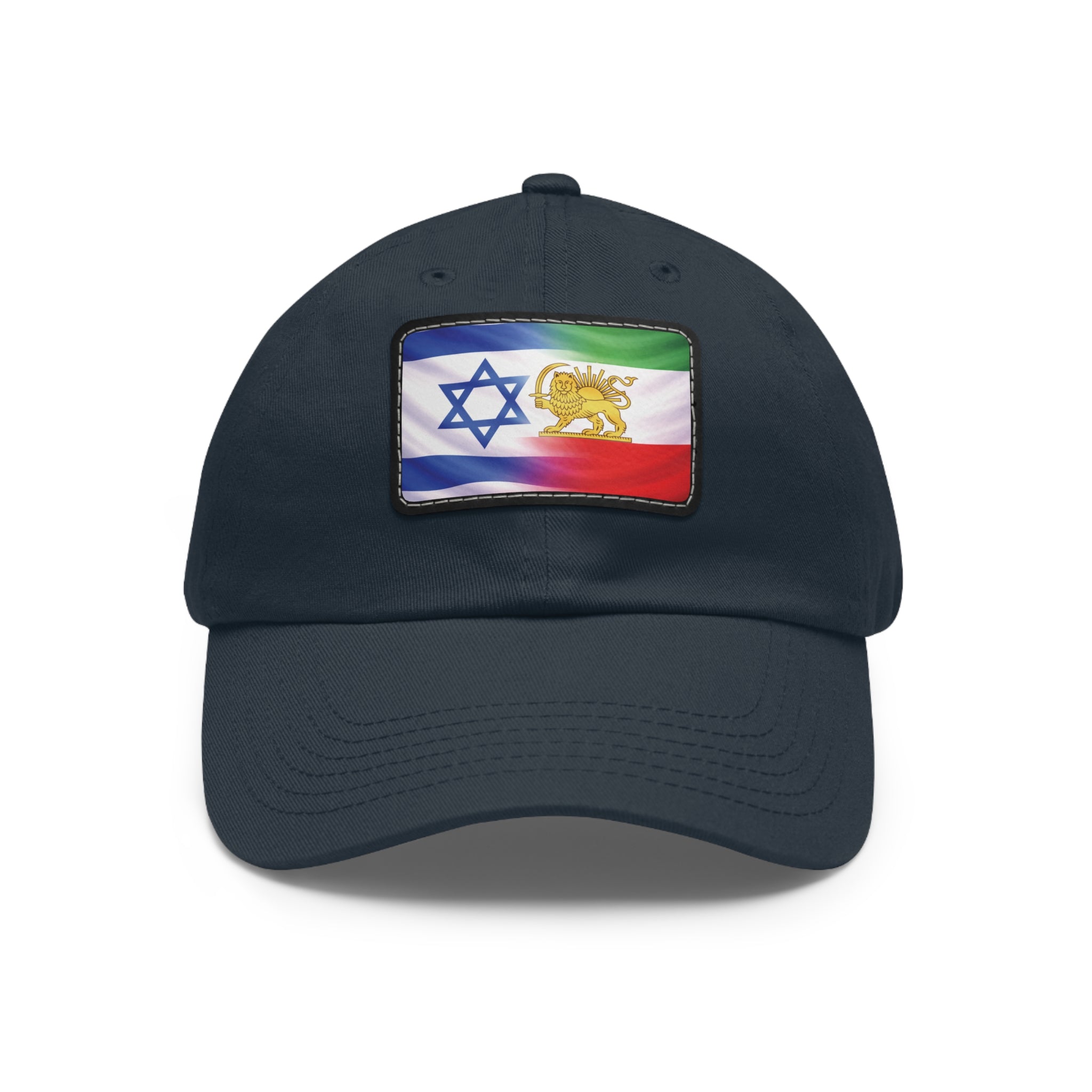 Israeli Persian Lion Flag Hat | Leather Patch