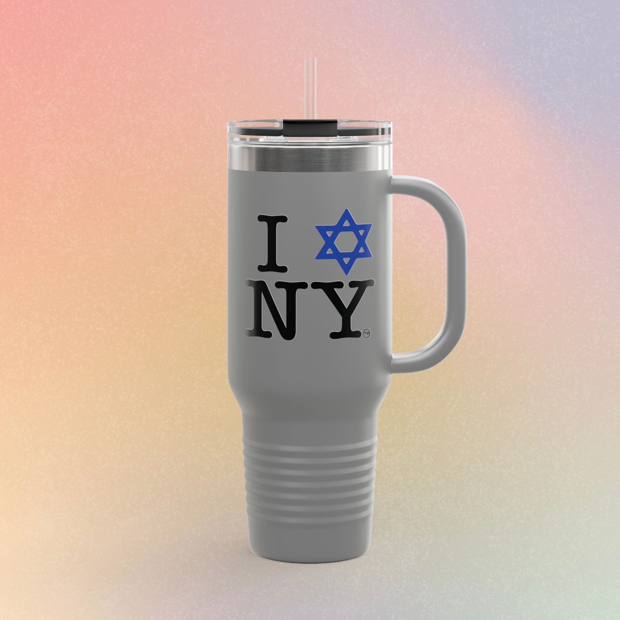I Love NY Jewish Star - Stainless Steel 40oz Insulated Tumbler