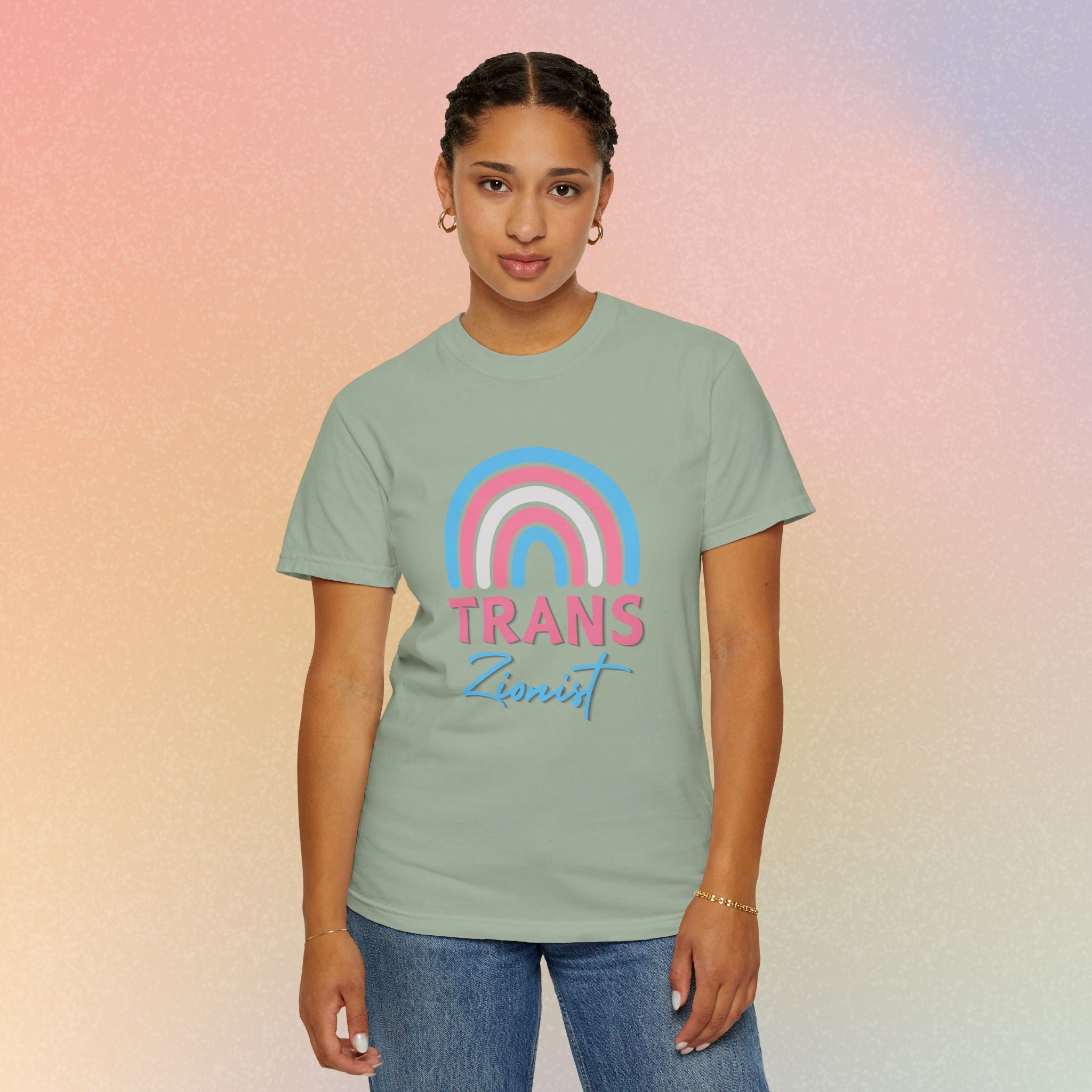 Trans Zion T-Shirt - Rainbow Transgender Pride Tee