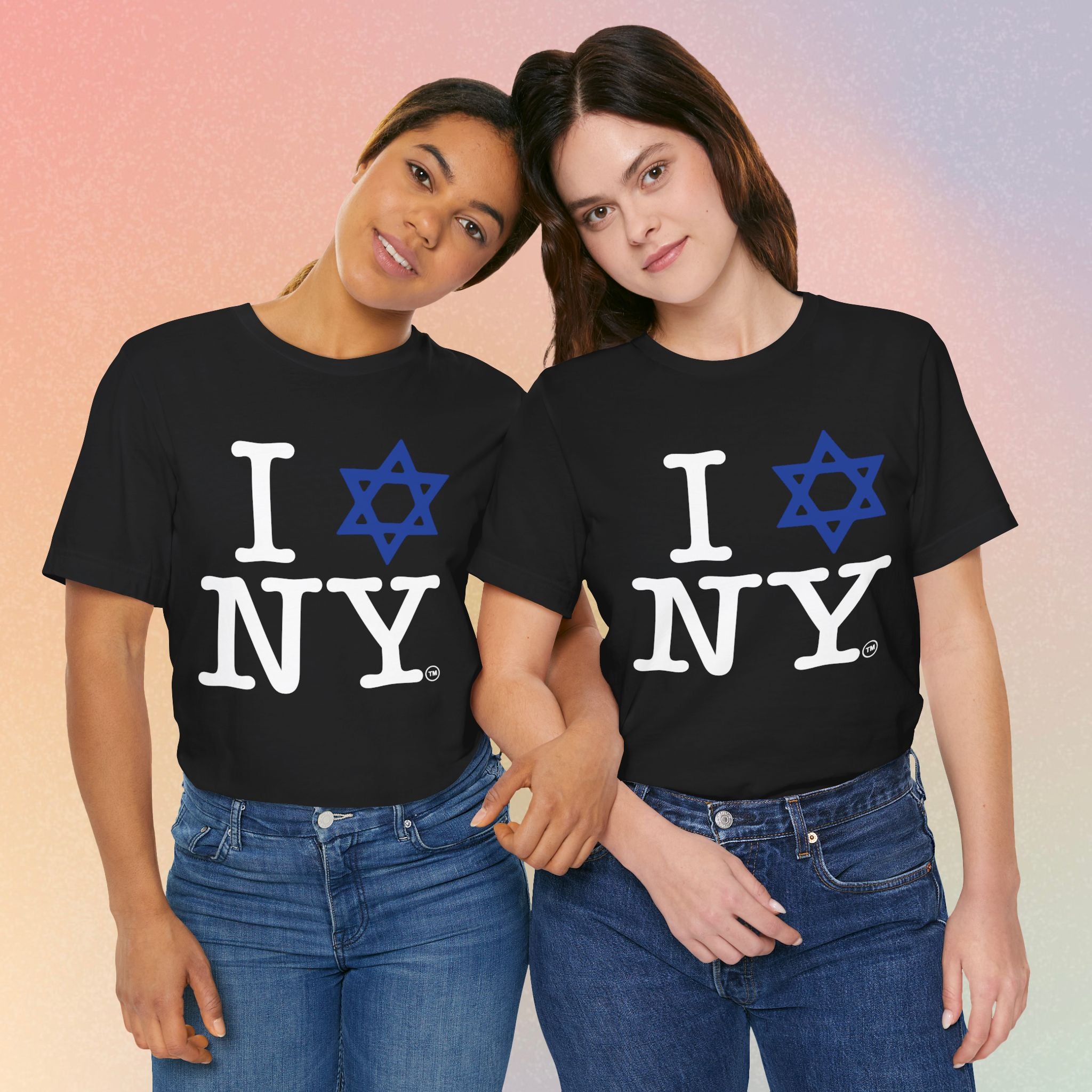 I Love New York Jewish Star of David T-Shirt